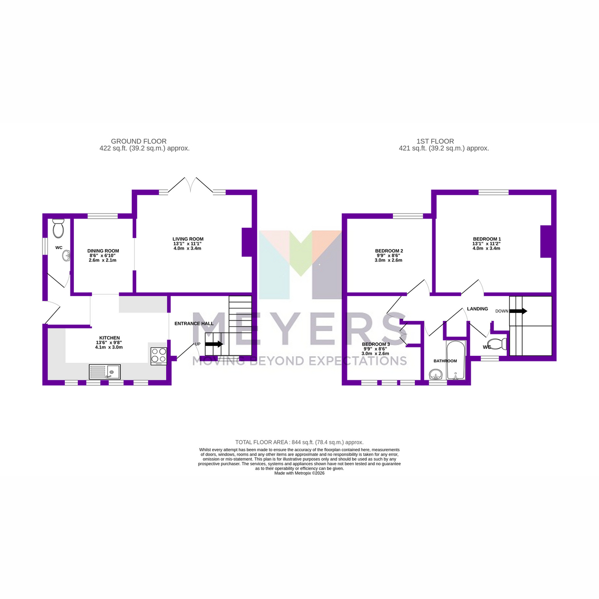 Rochester Road, Bournemouth floorplan