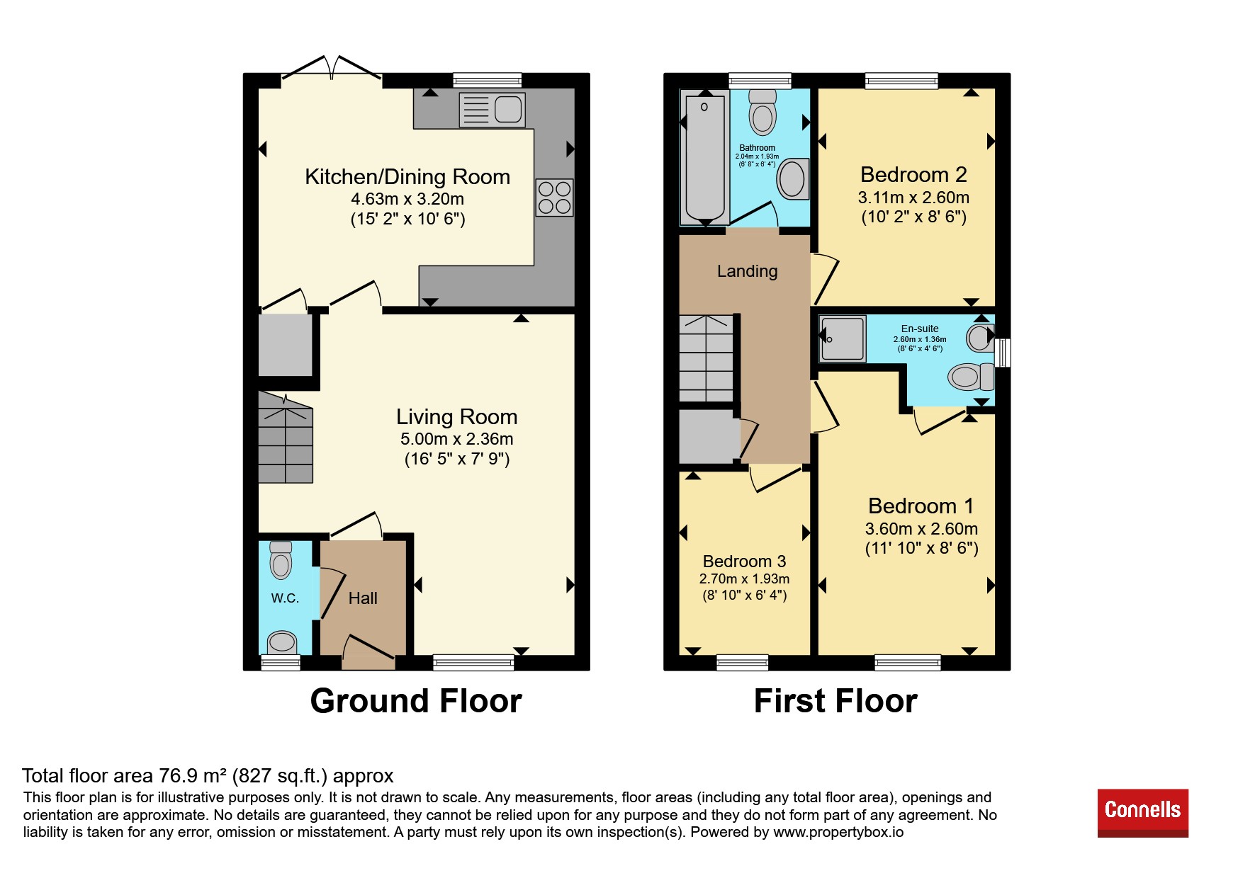 43, Clark Drive, Chippenham floorplan