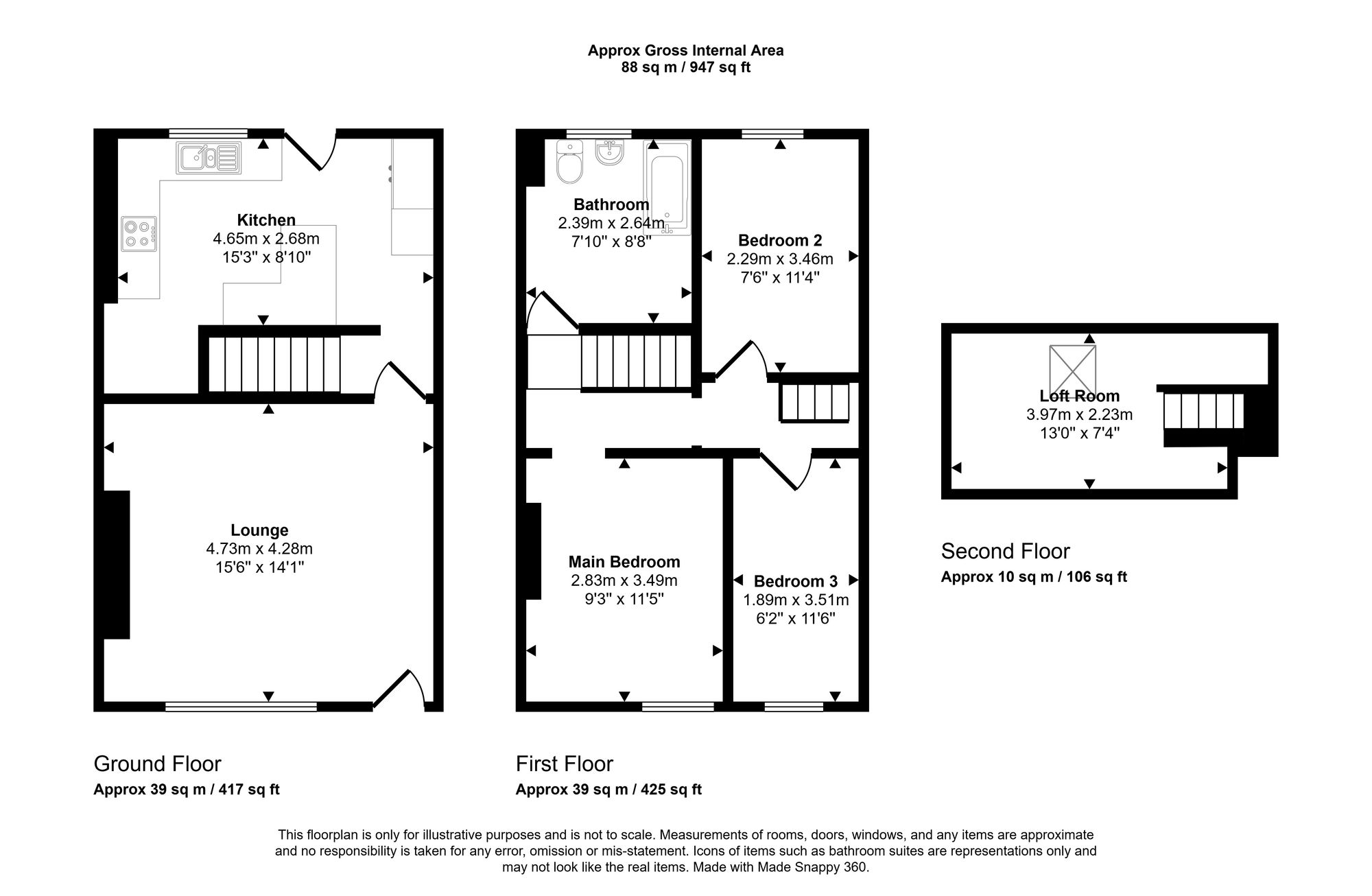 31 Duke Street, Wigan floorplan