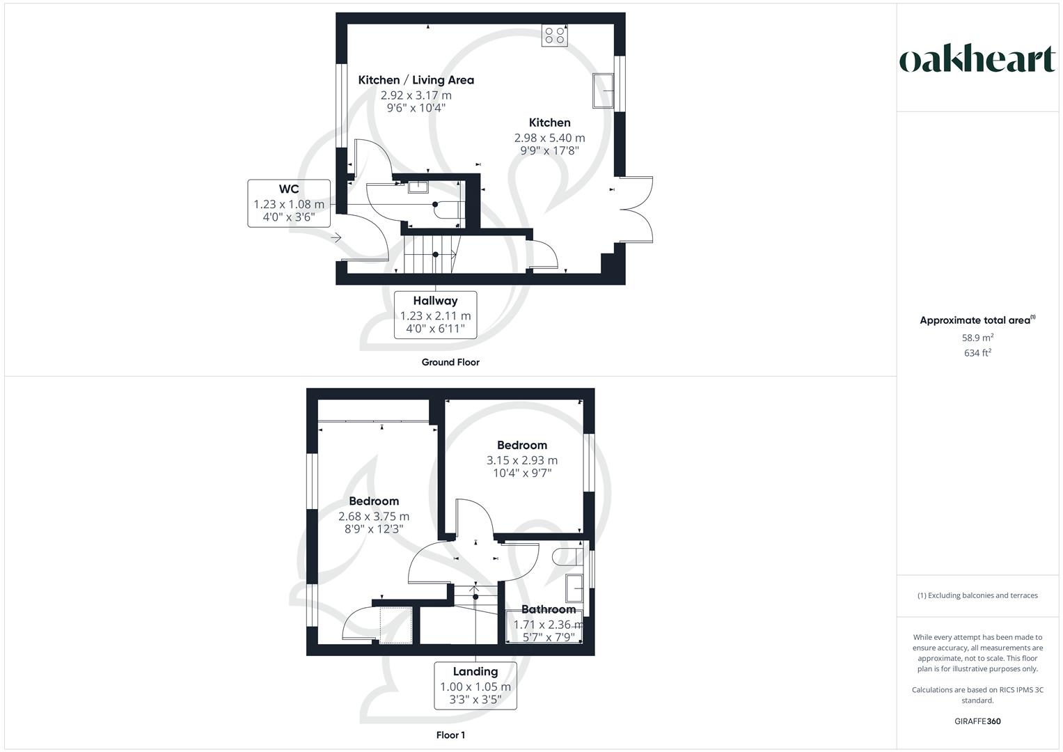 1, North Wharf Road, Colchester floorplan