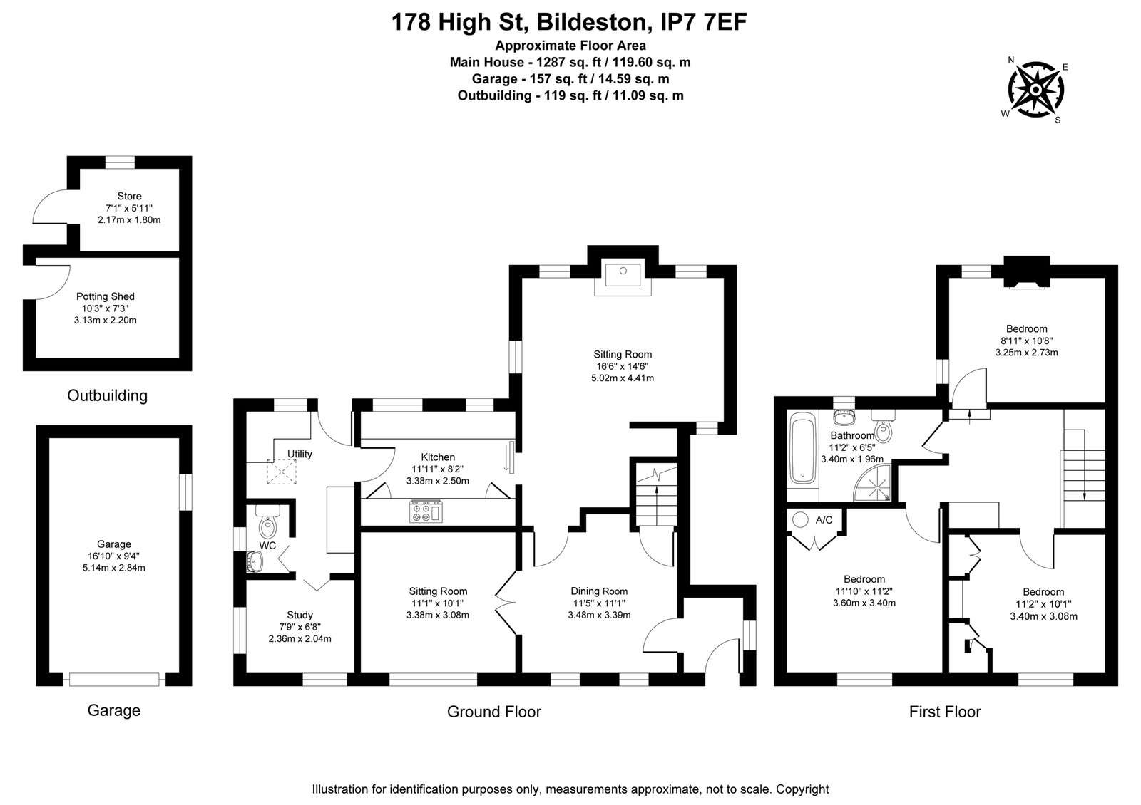 178, High Street, Ipswich floorplan