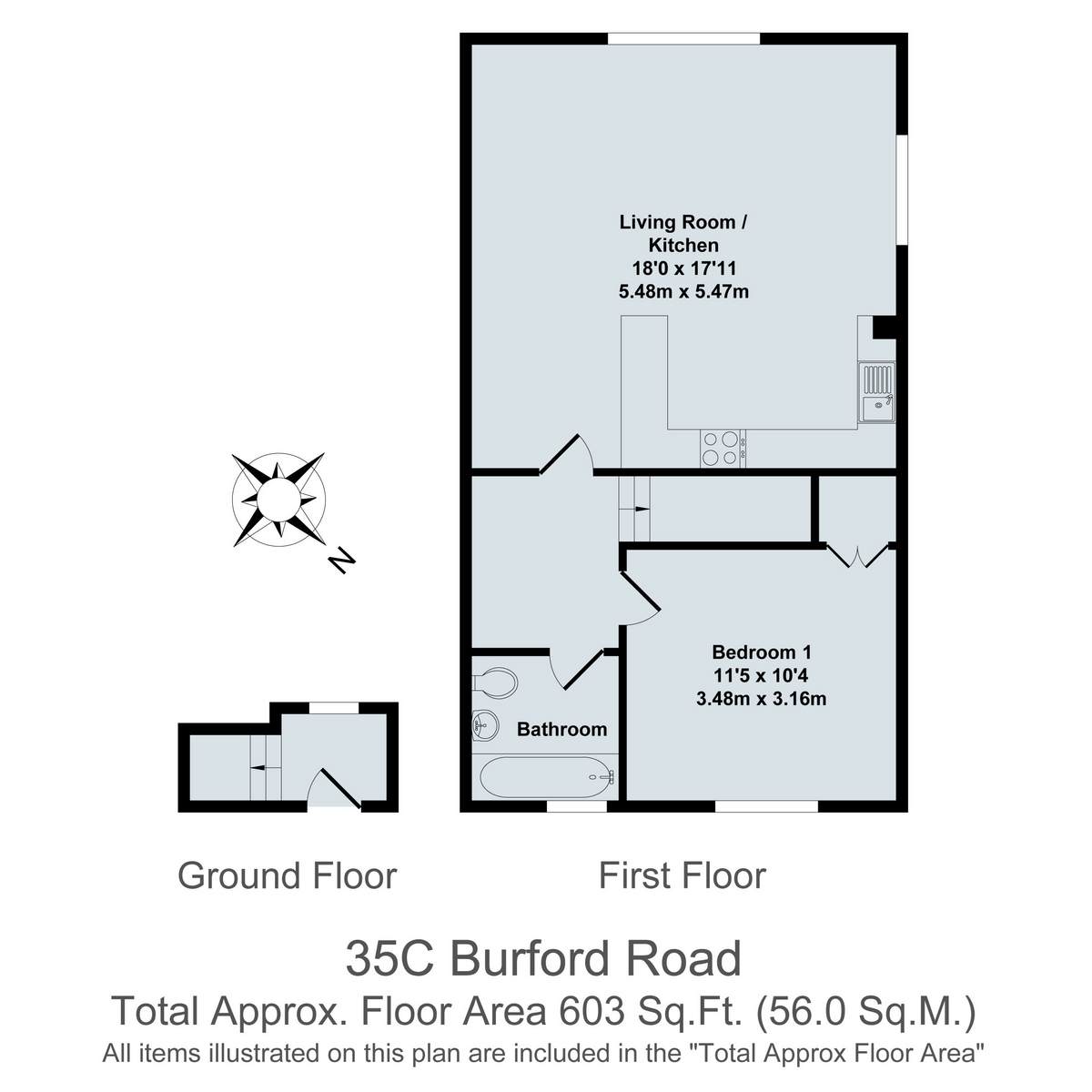 35c, Burford Road, Carterton floorplan