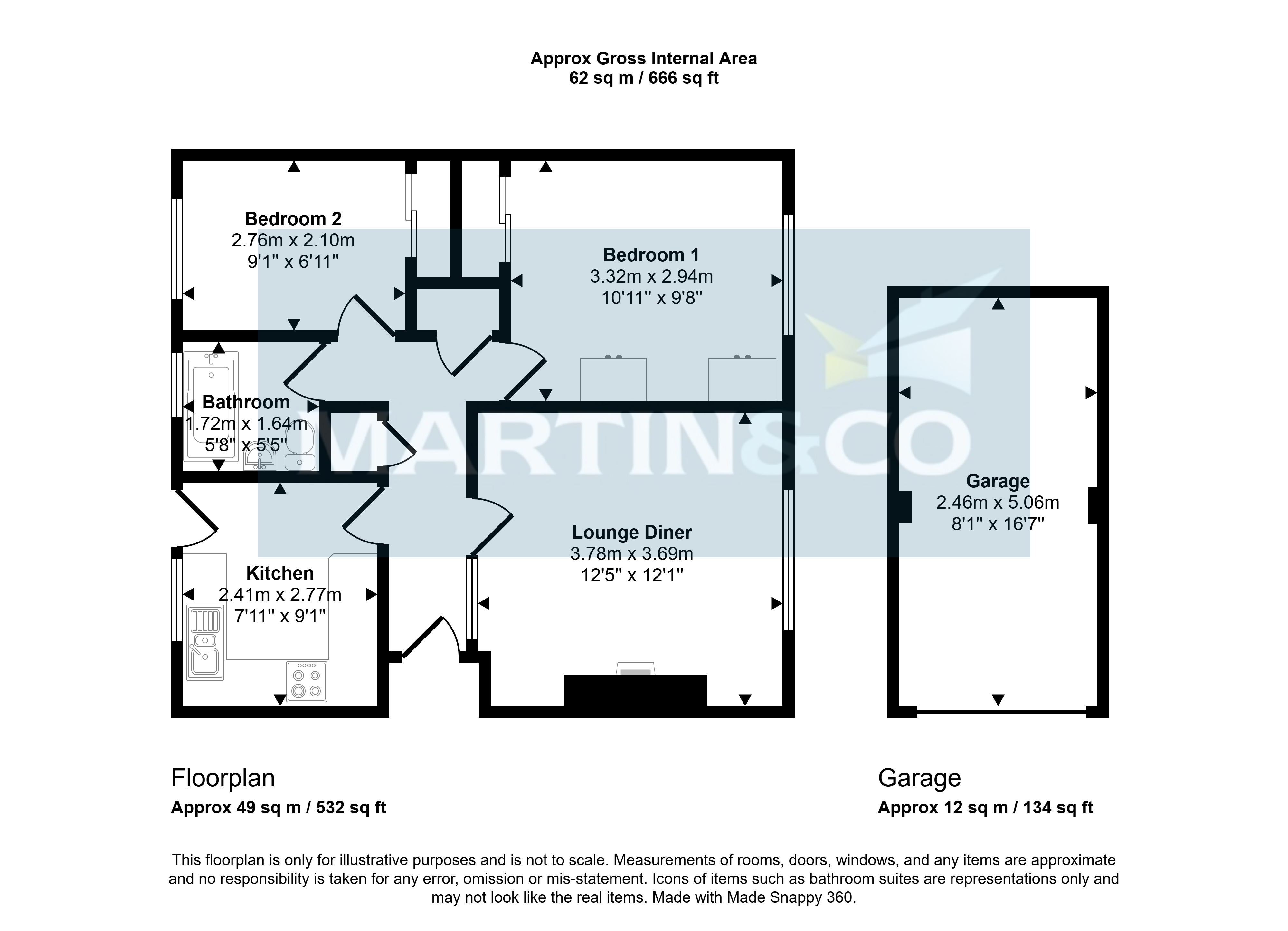 2, Grebe Close, Poole floorplan