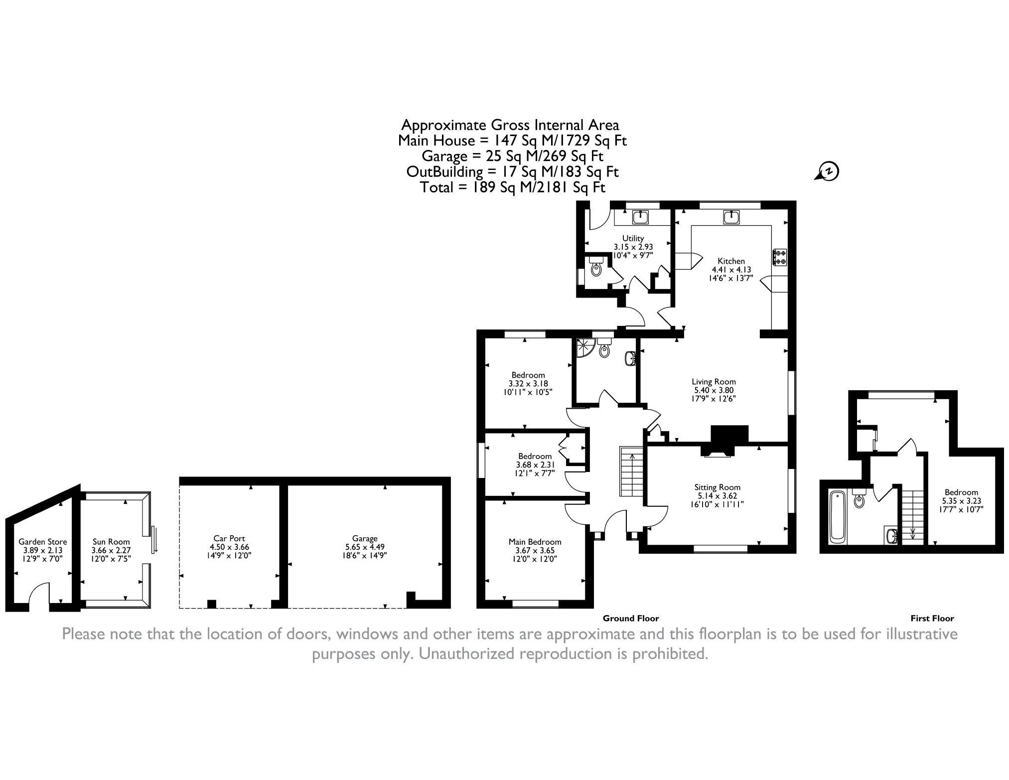 Manderley, Fancy Road, Lydney floorplan