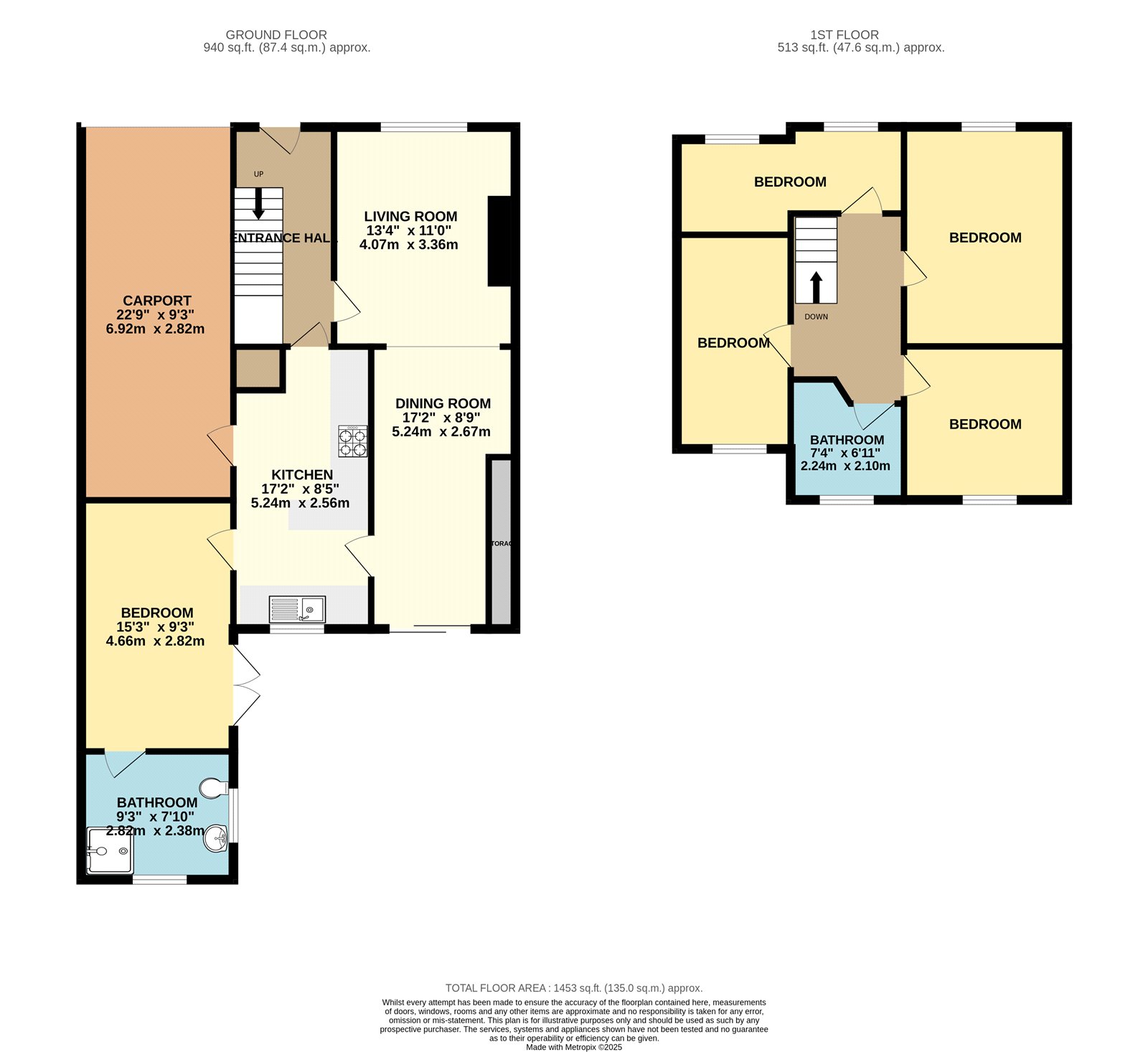 50, Smithy Croft, Dronfield floorplan