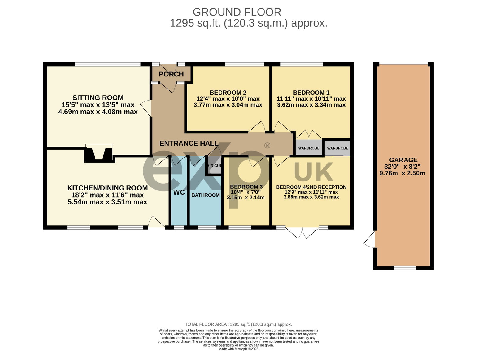 20, Majors Close, Bury St. Edmunds floorplan