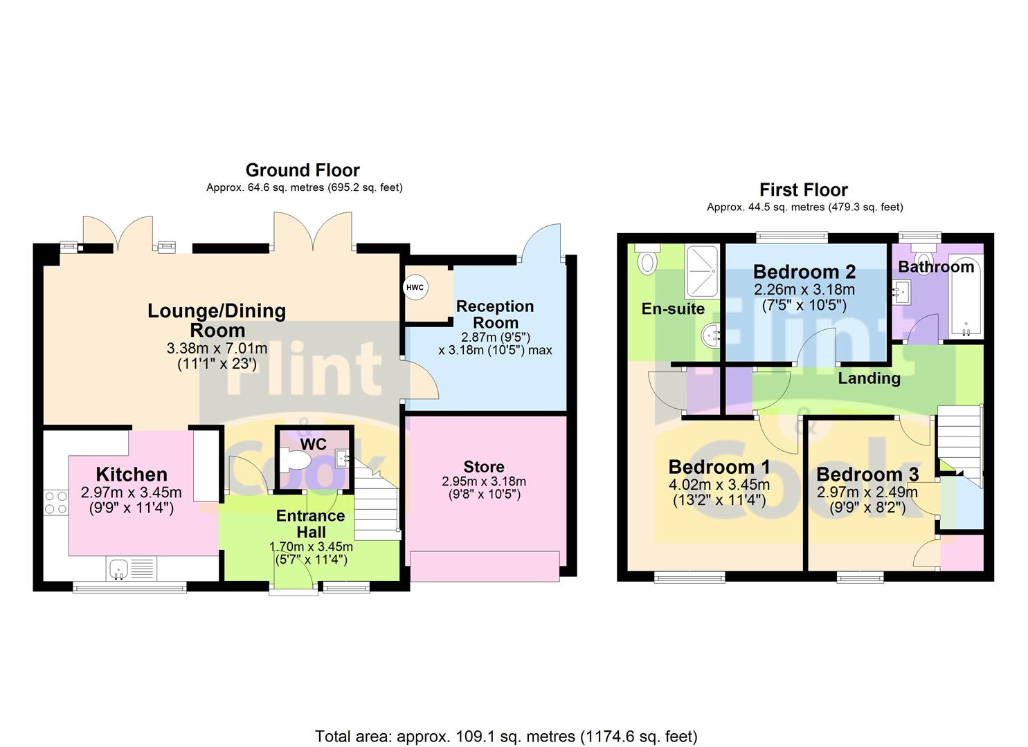 9, Pyefinch Meadow, Hereford floorplan