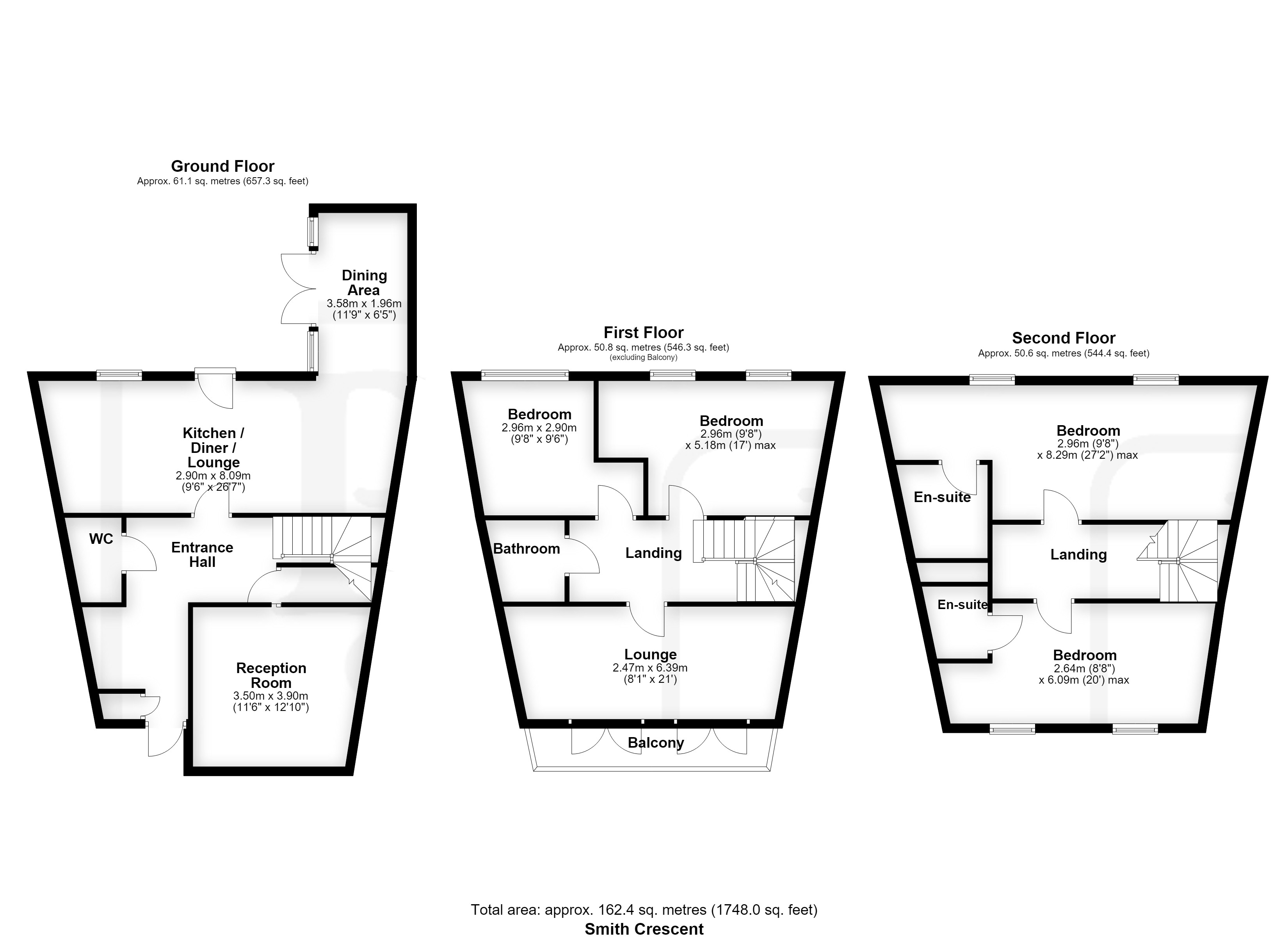 9, Smith Crescent, Chelmsford floorplan