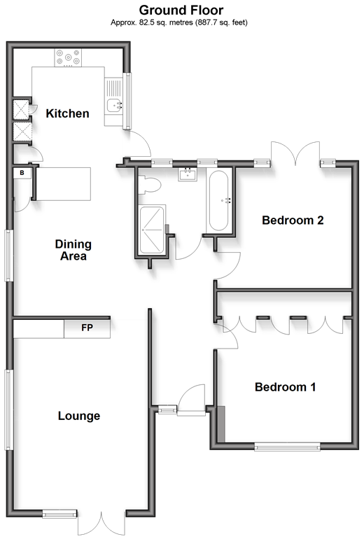 Linden Avenue, Broadstairs floorplan