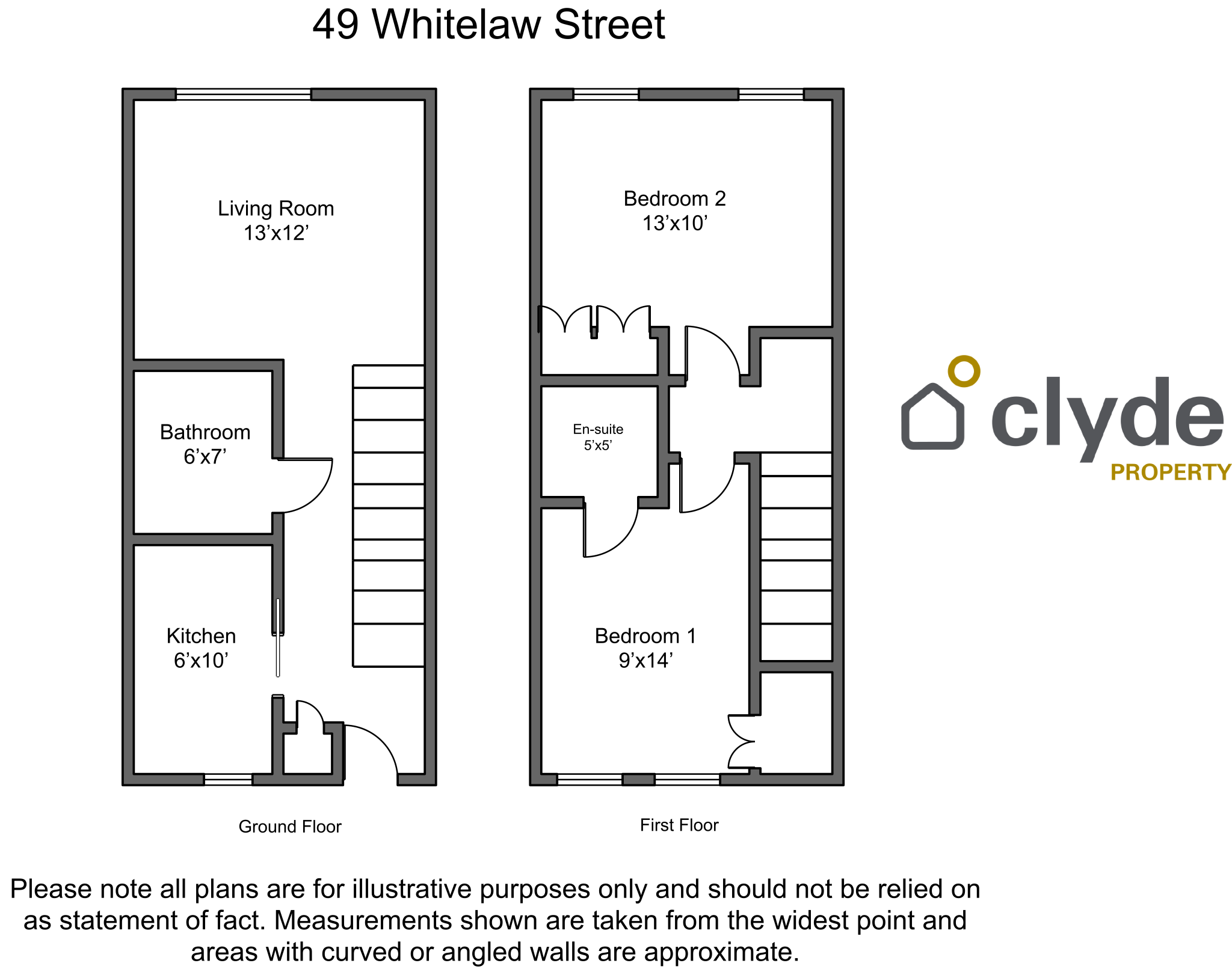 49, Whitelaw Street, Maryhill floorplan