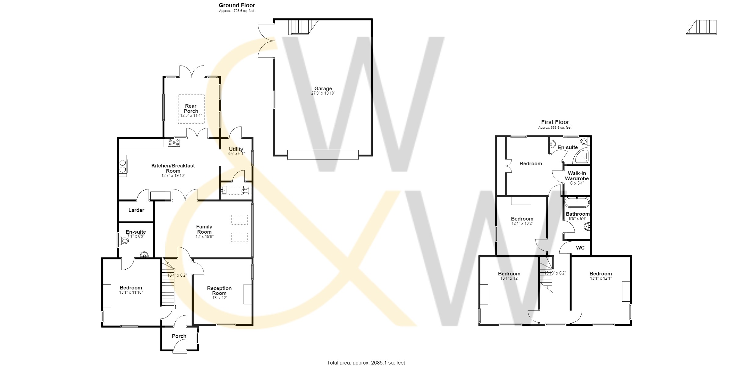 Winmere,, Shaftesbury Road, Dorset floorplan