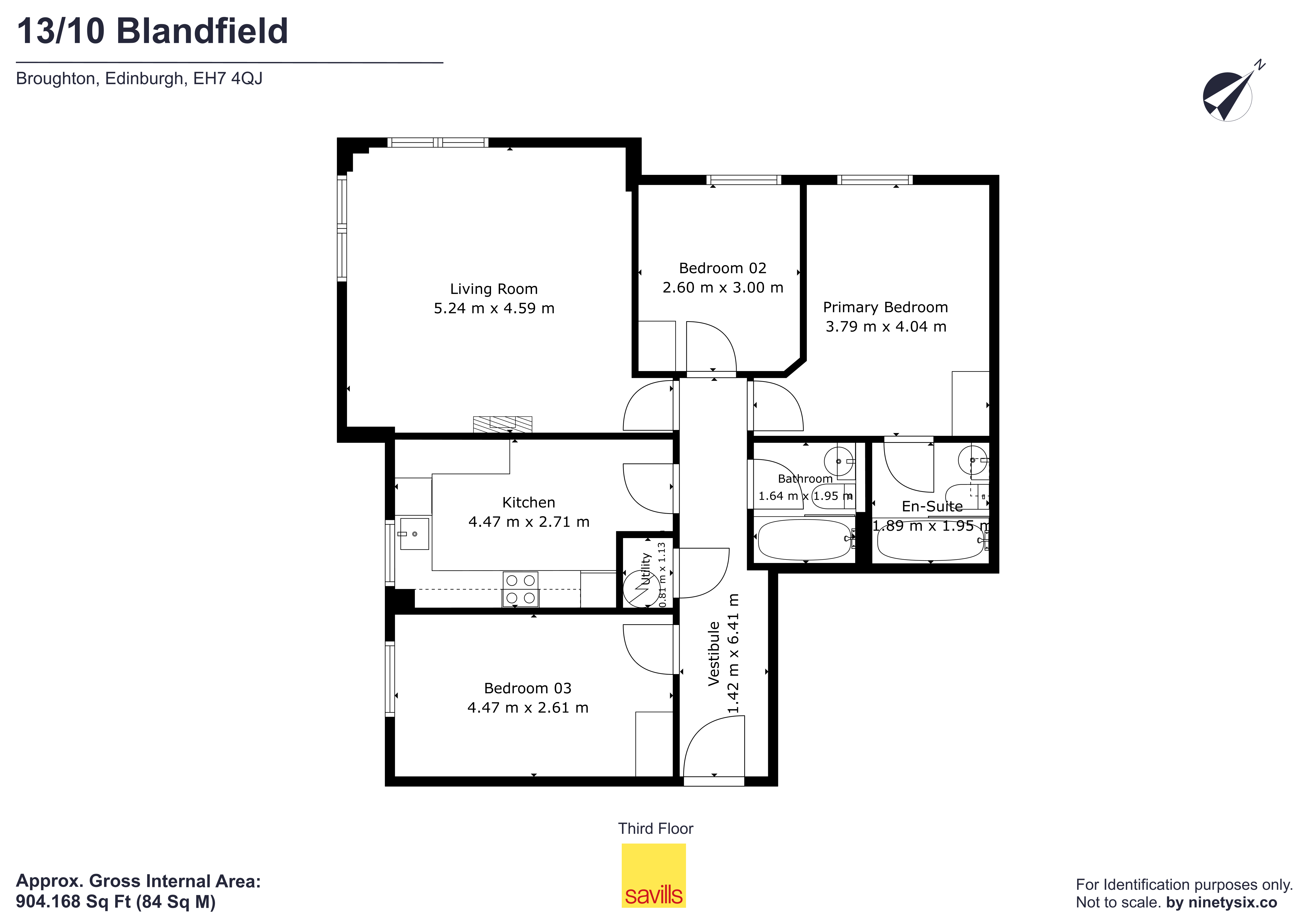 13/10,, Blandfield, Midlothian floorplan