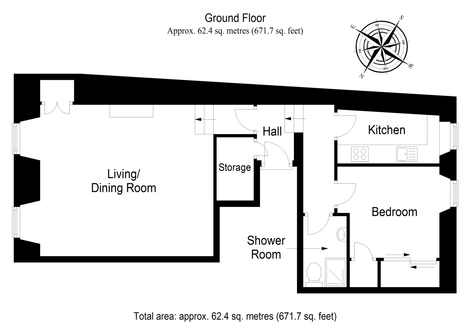 1 Bedrooms Flat for sale in Castle Terrace, Edinburgh EH1