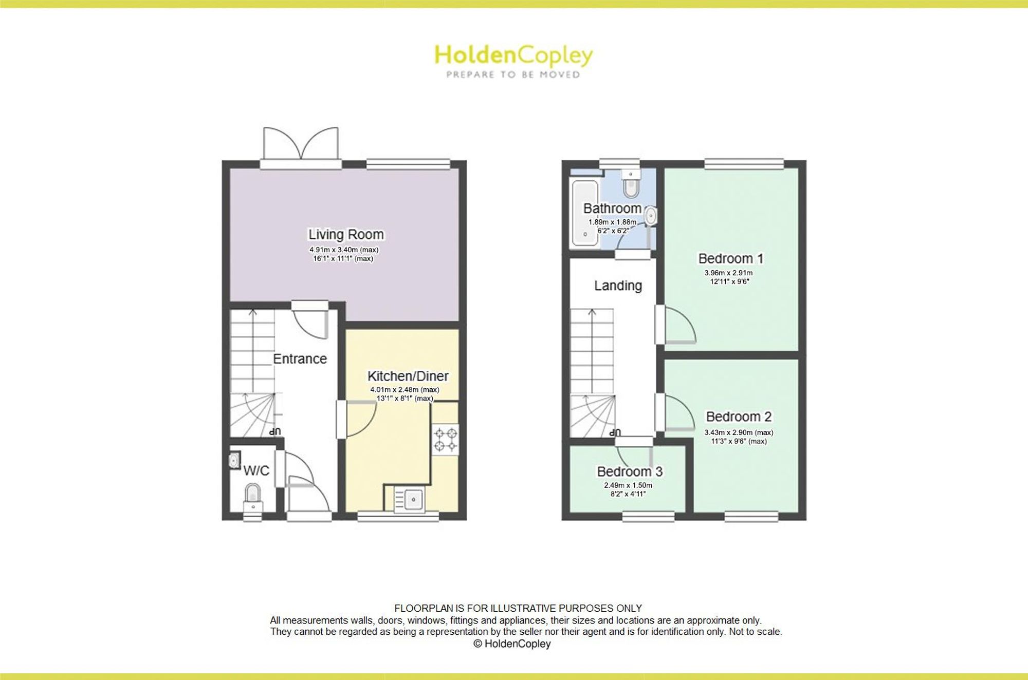 3 Woodfield Road, Nottingham floorplan