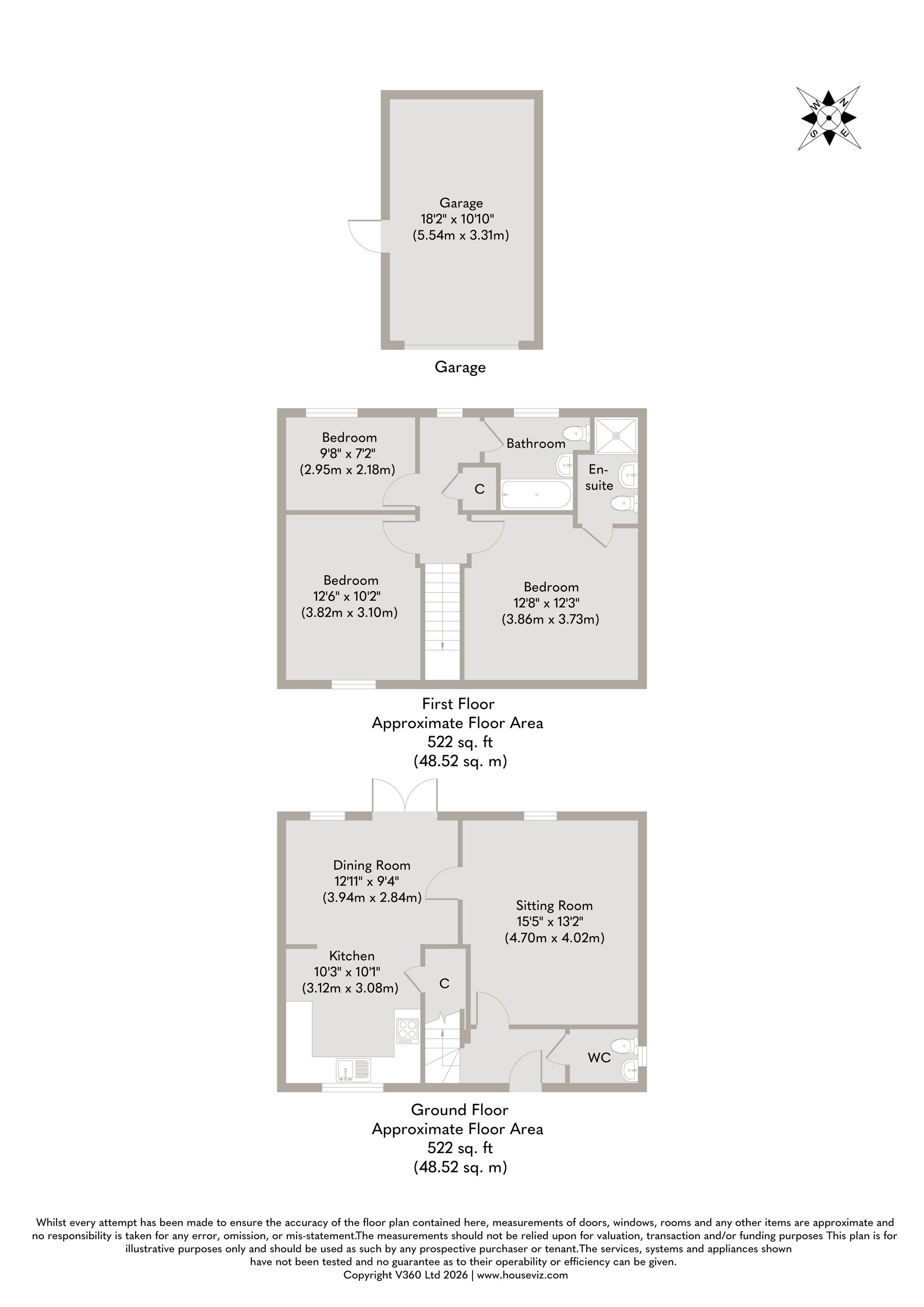 55 Oxborough Road, King's Lynn floorplan