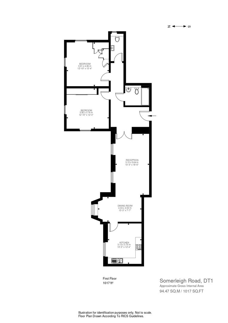 7 Edgcumbe Manor, Somerleigh Road, Dorchester floorplan