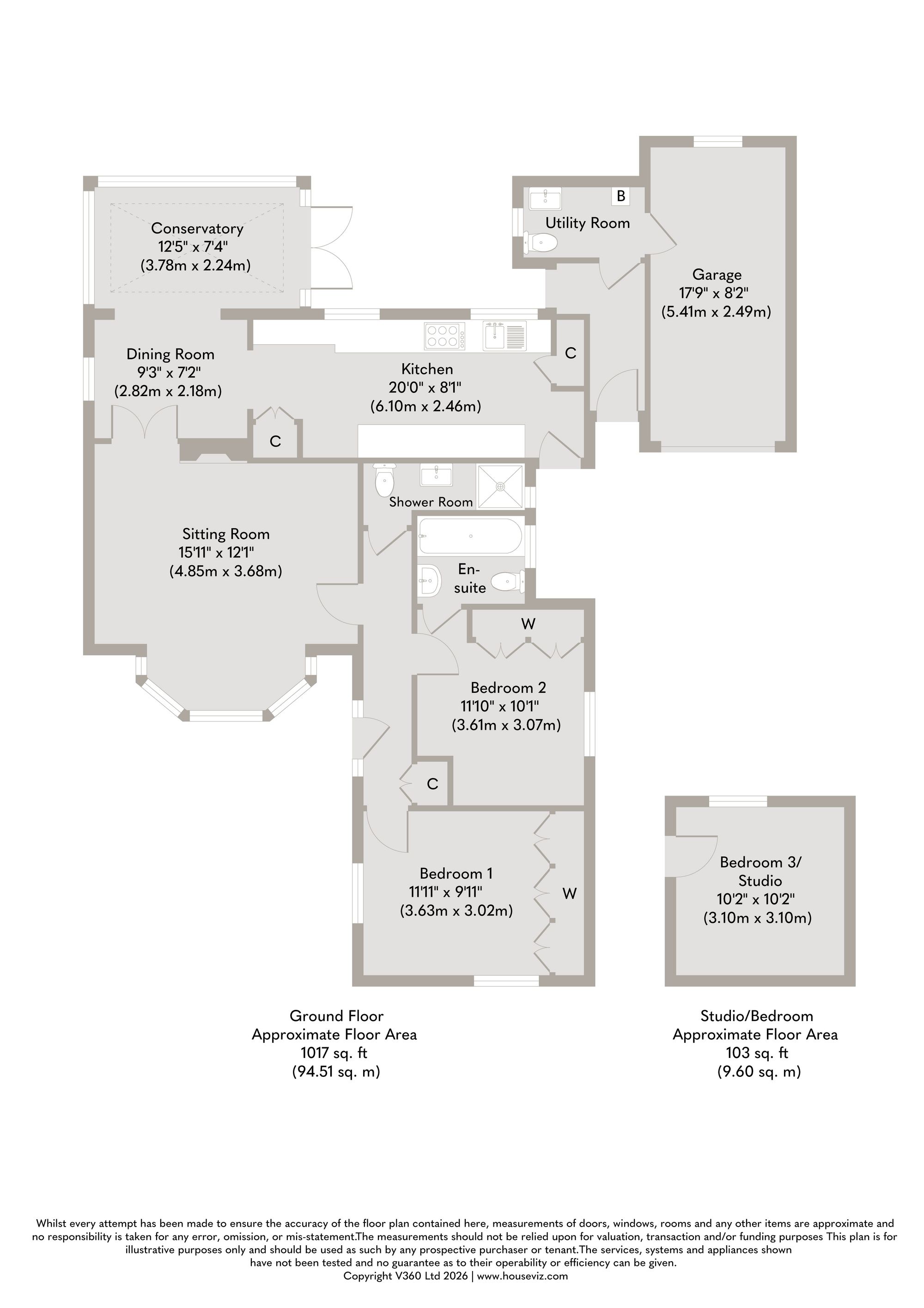 26 Pearsons Road, Holt floorplan