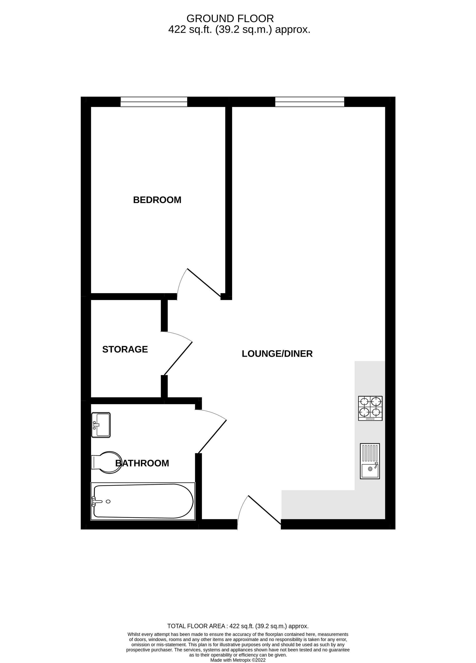 Bridge Road, Chertsey KT16, 1 bedroom flat to rent 63852655 PrimeLocation