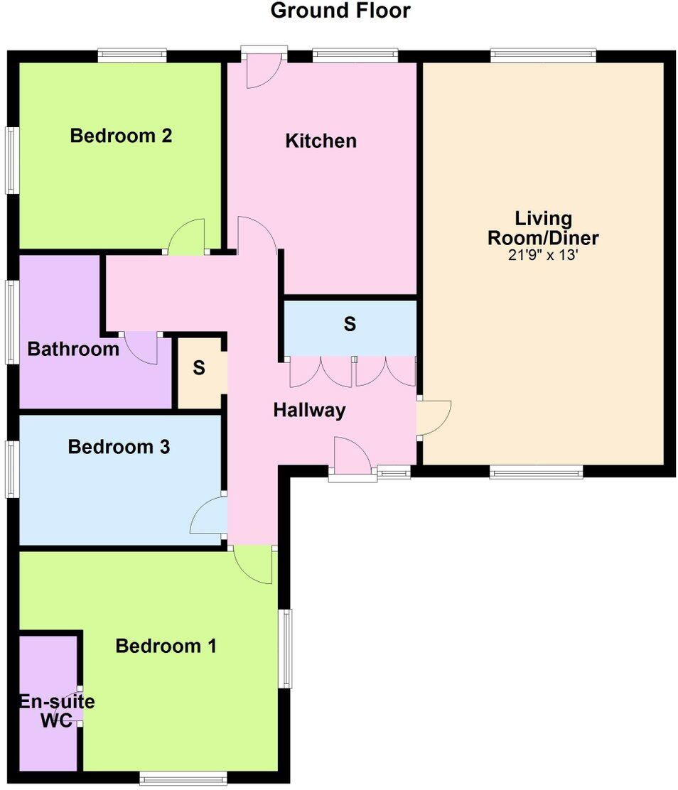 12, Cannam Close, Market Harborough floorplan