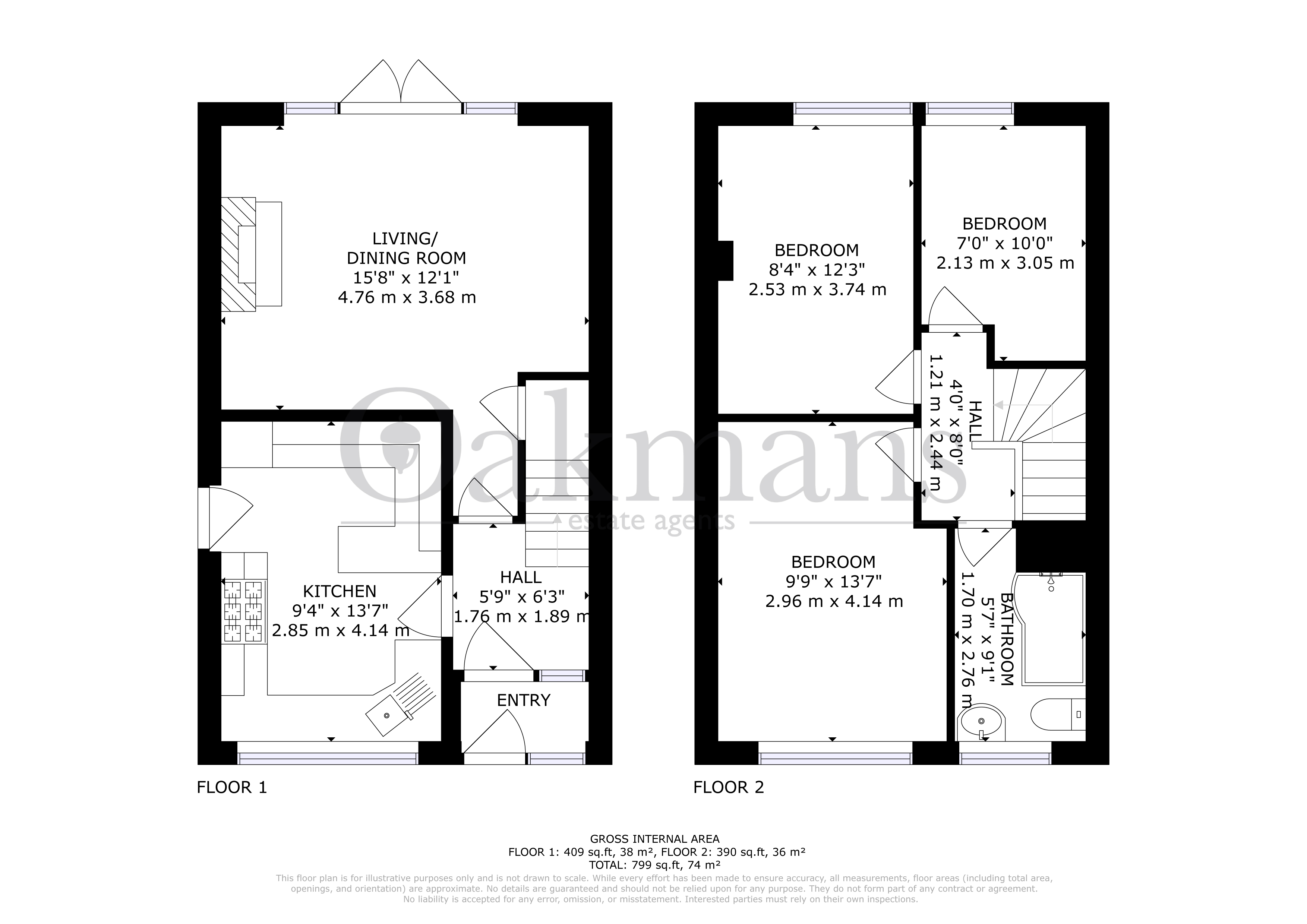 20 PARKSIDE, BIRMINGHAM floorplan