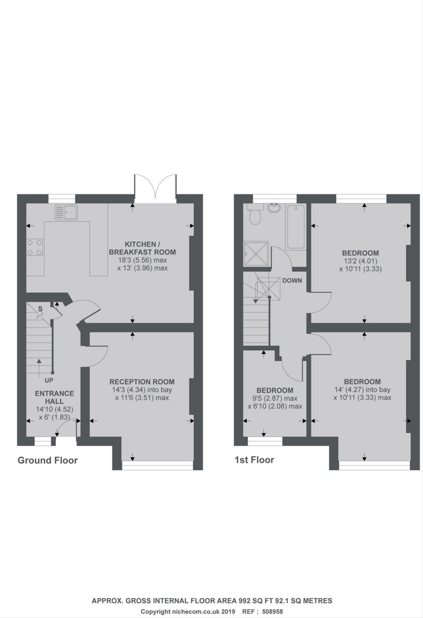 Gracefield Gardens, London floorplan