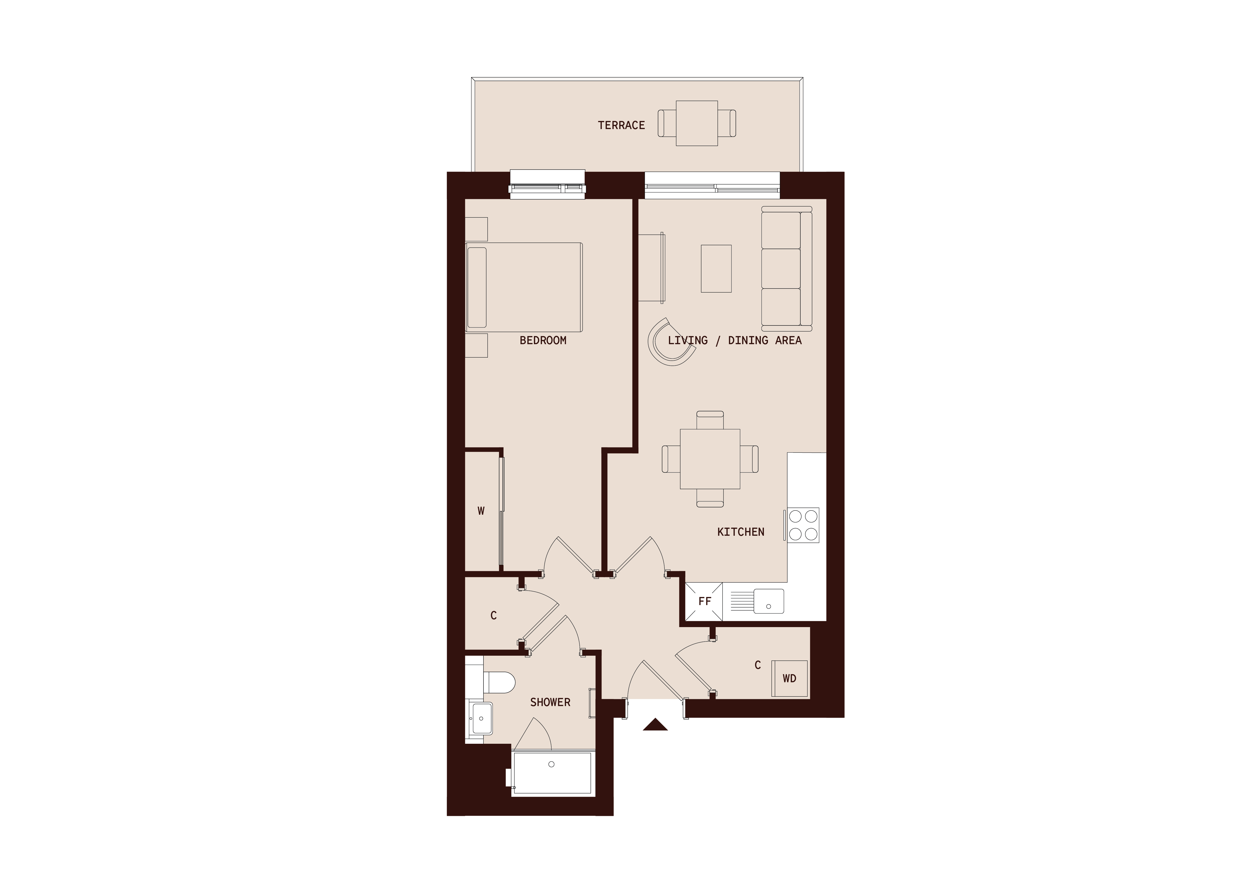19 Beaufort Square, Colindale floorplan