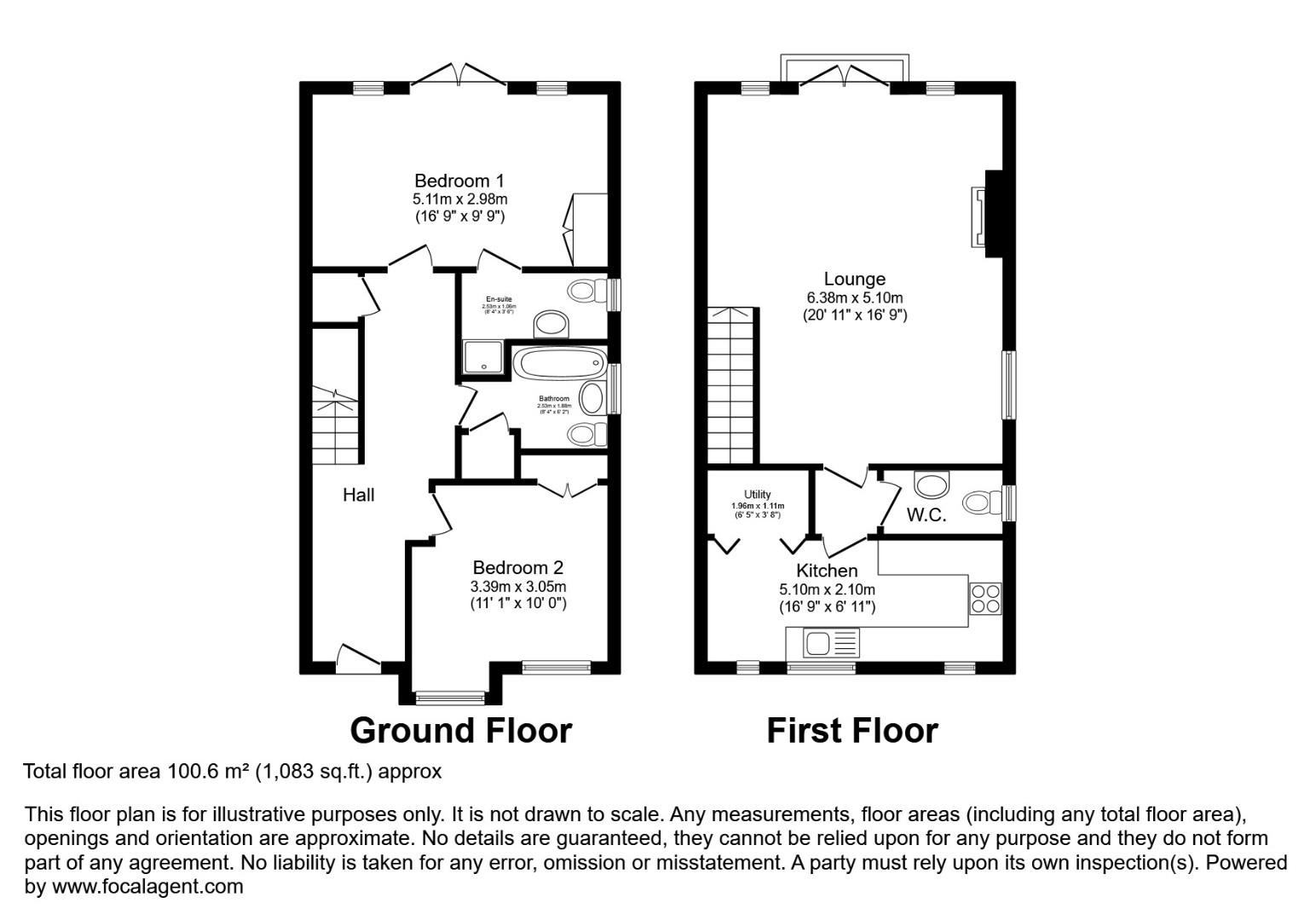1 East Court, Hollins Hall, Harrogate floorplan