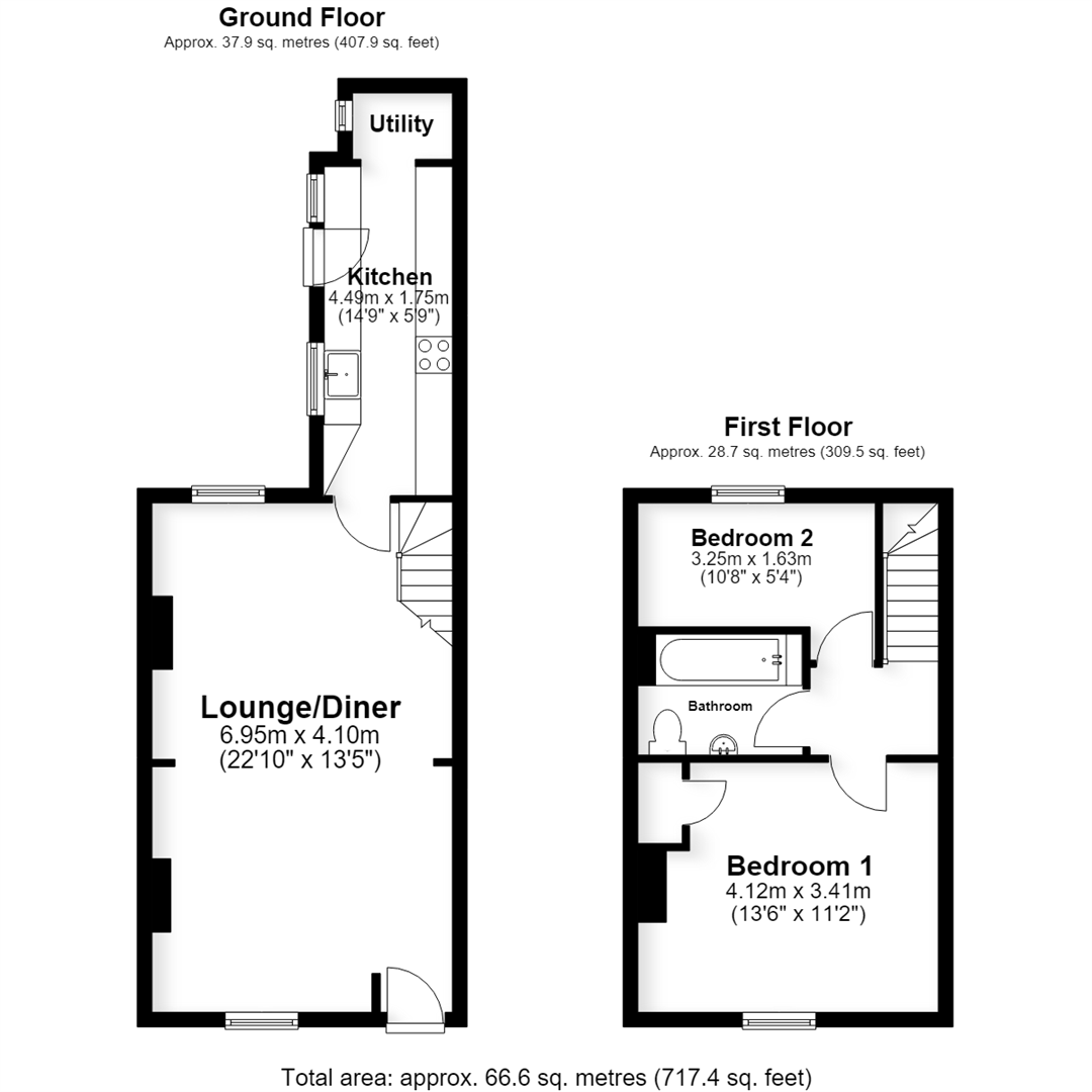 11, Queen Street, Milton Keynes floorplan