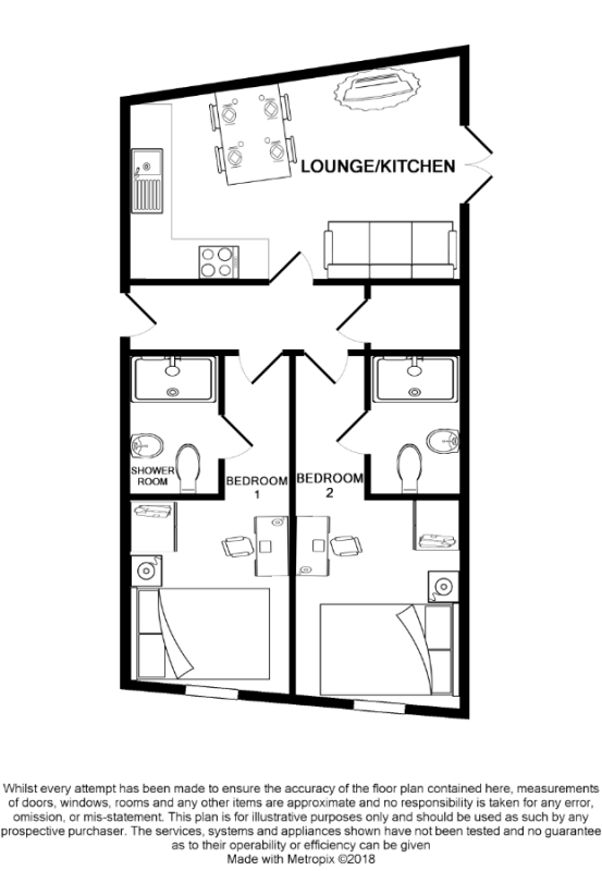 Byron Lofts, Byron Street, Newcastle floorplan