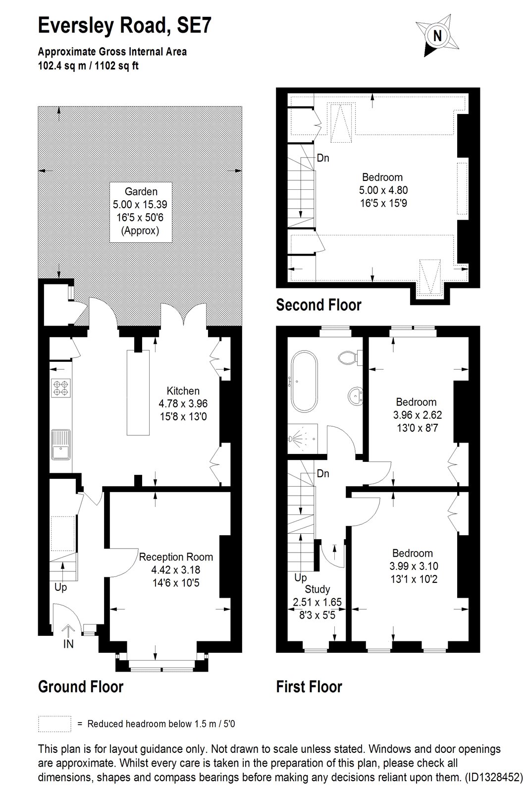 62, Eversley Road, Charlton floorplan