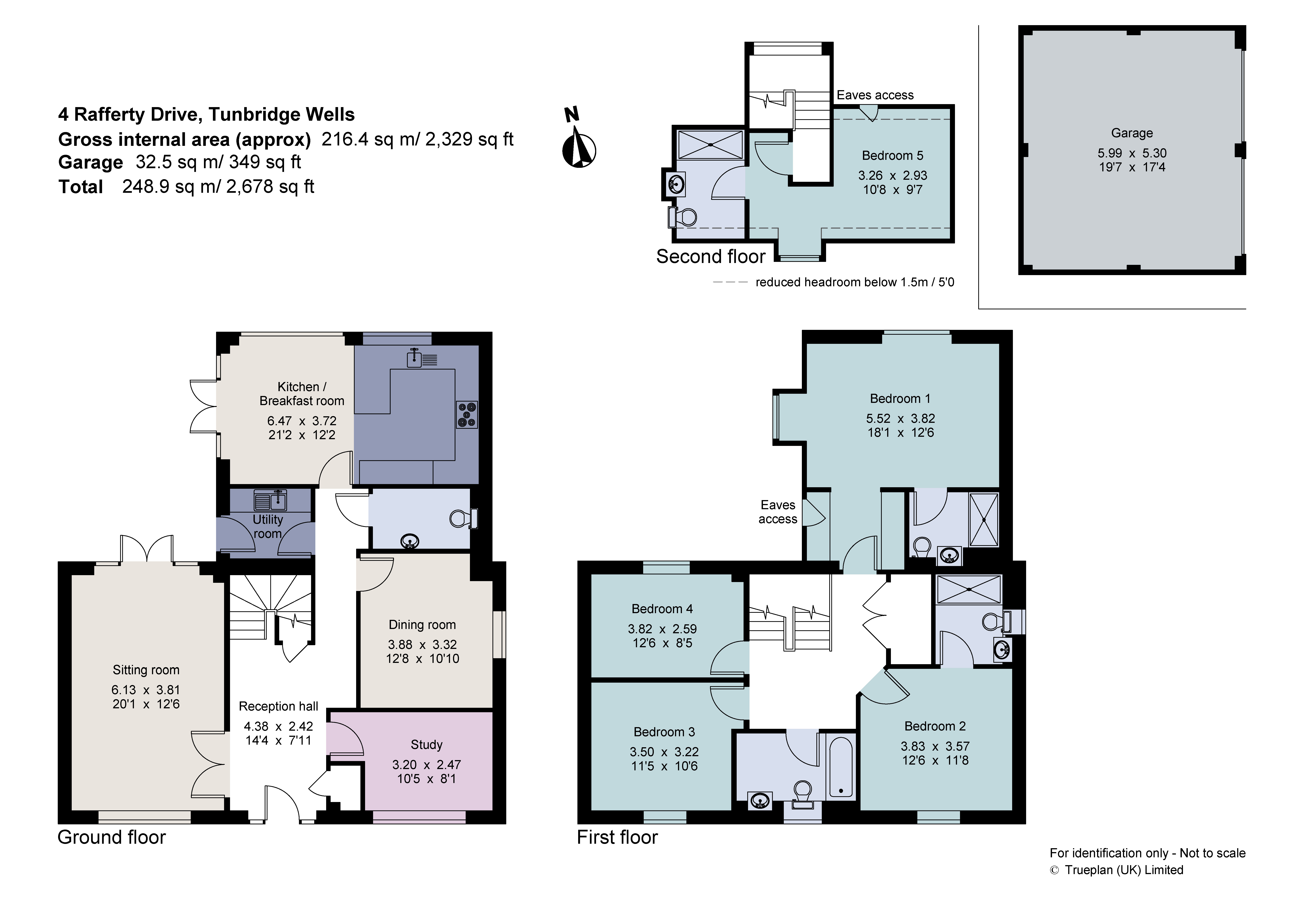 4, Rafferty Drive, Kent floorplan