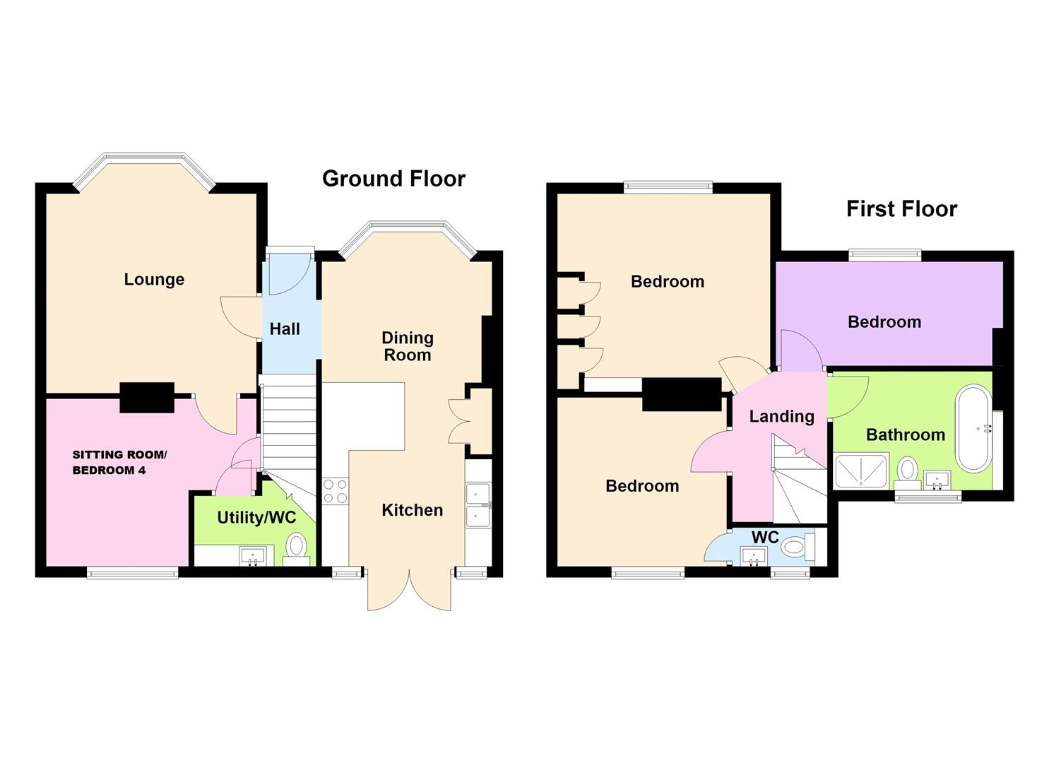 24, Lynton Road, Burnham-On-Sea floorplan