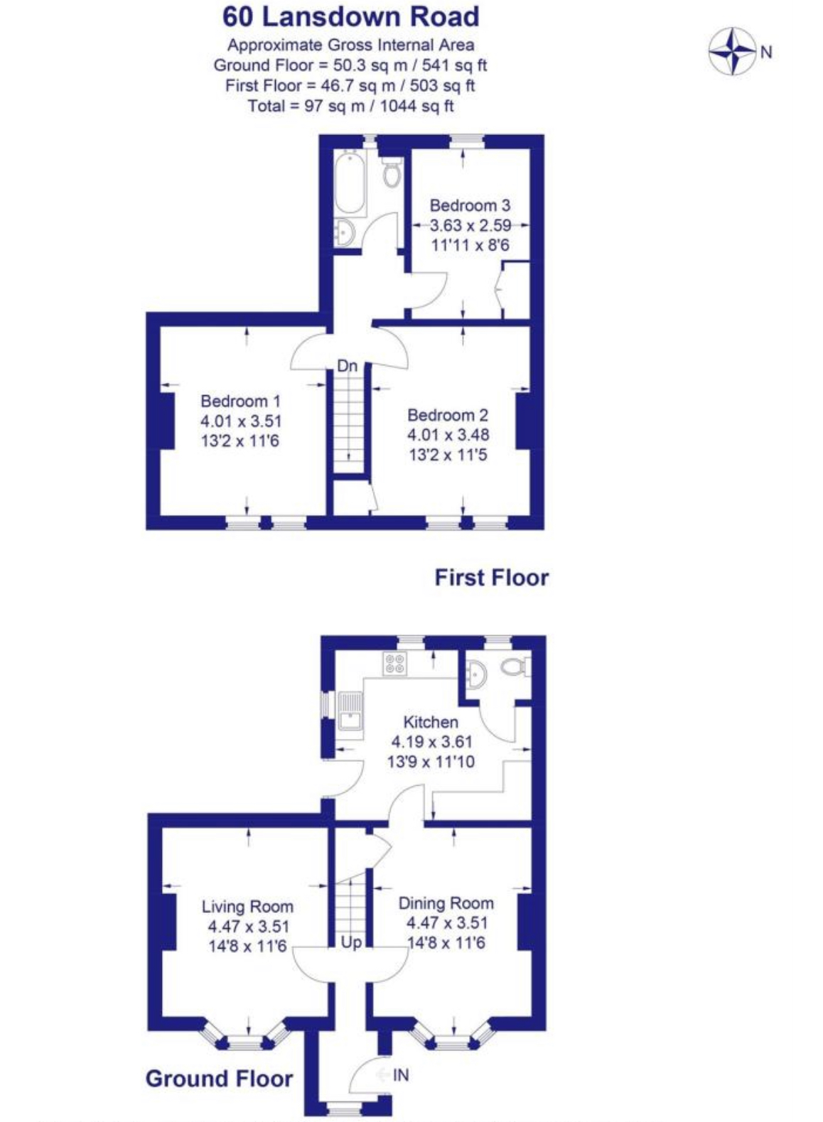 60, Lansdown Road, Gerrards Cross floorplan