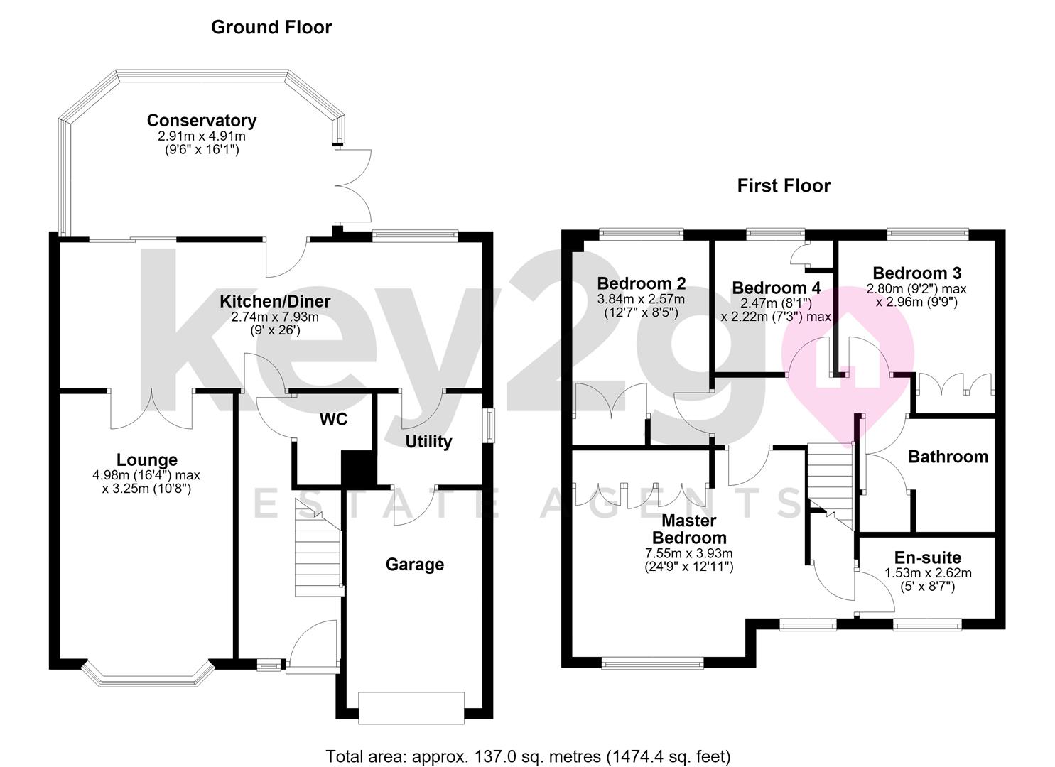 18, Glebe View, Chesterfield floorplan