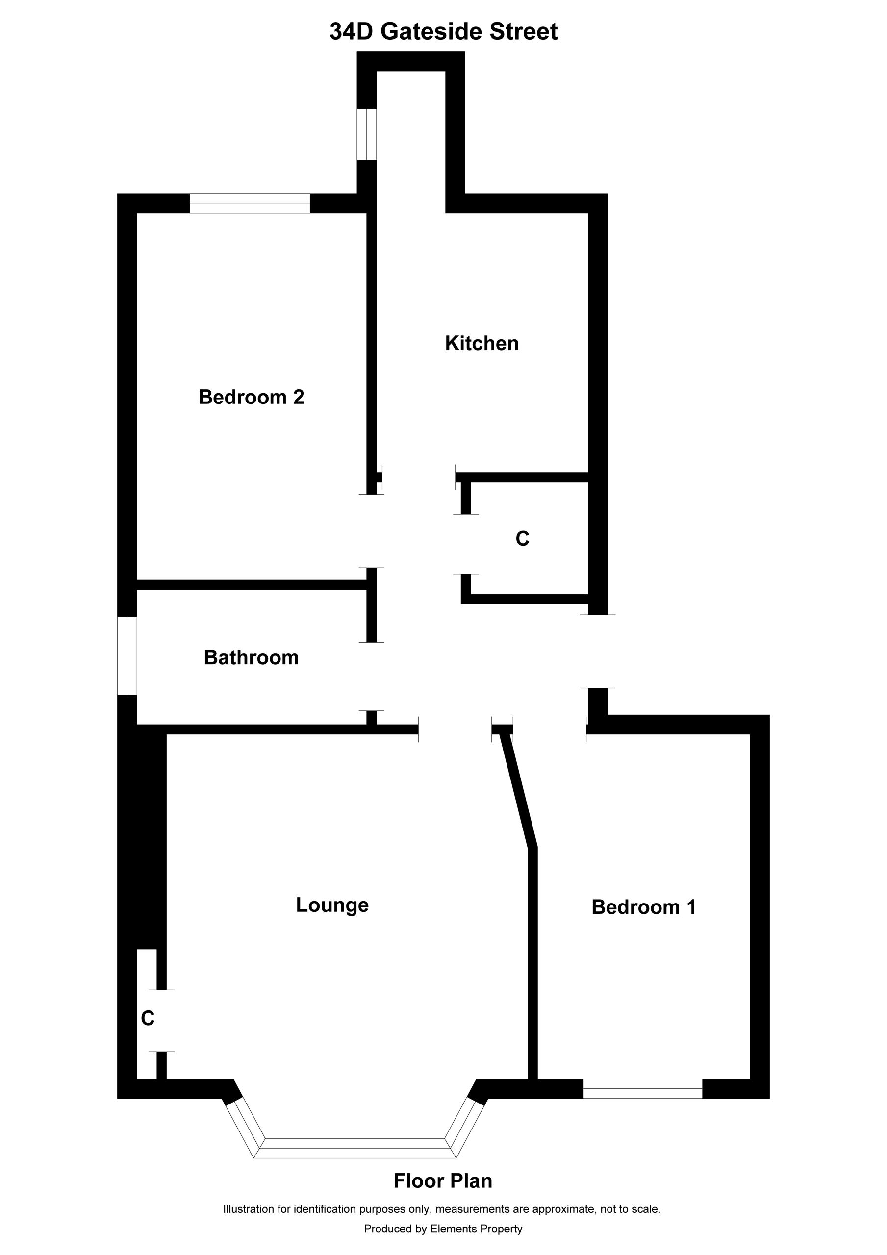 34d, Gateside Street, West Kilbride floorplan