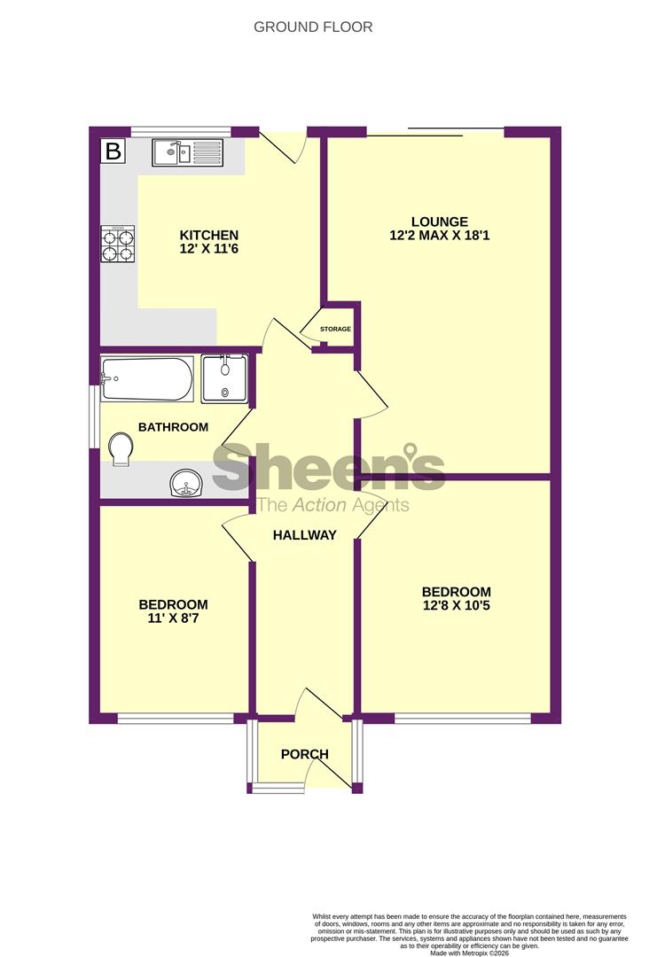 19, Wade Reach, Walton On The Naze floorplan