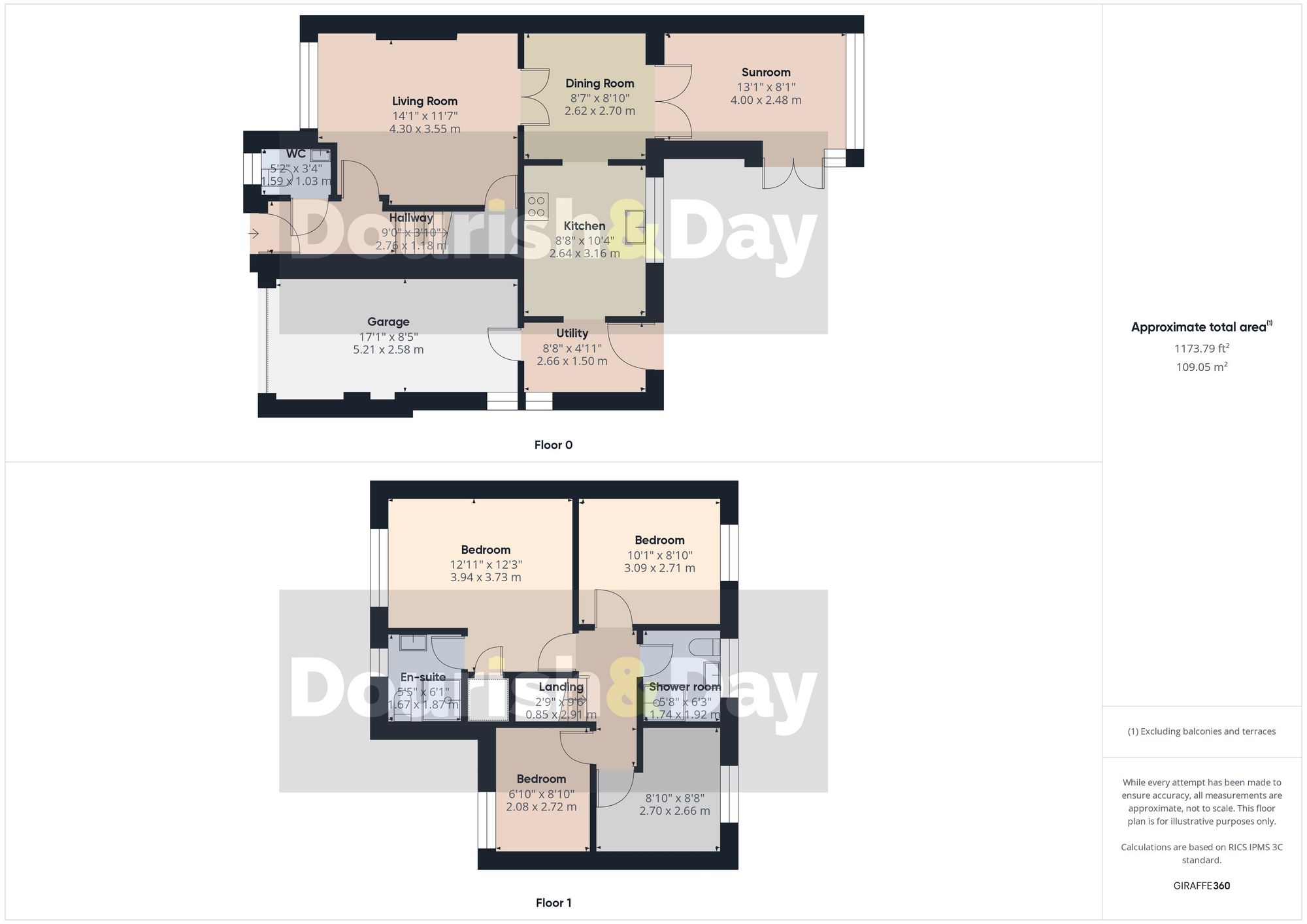 1 Old School Drive, Stafford floorplan