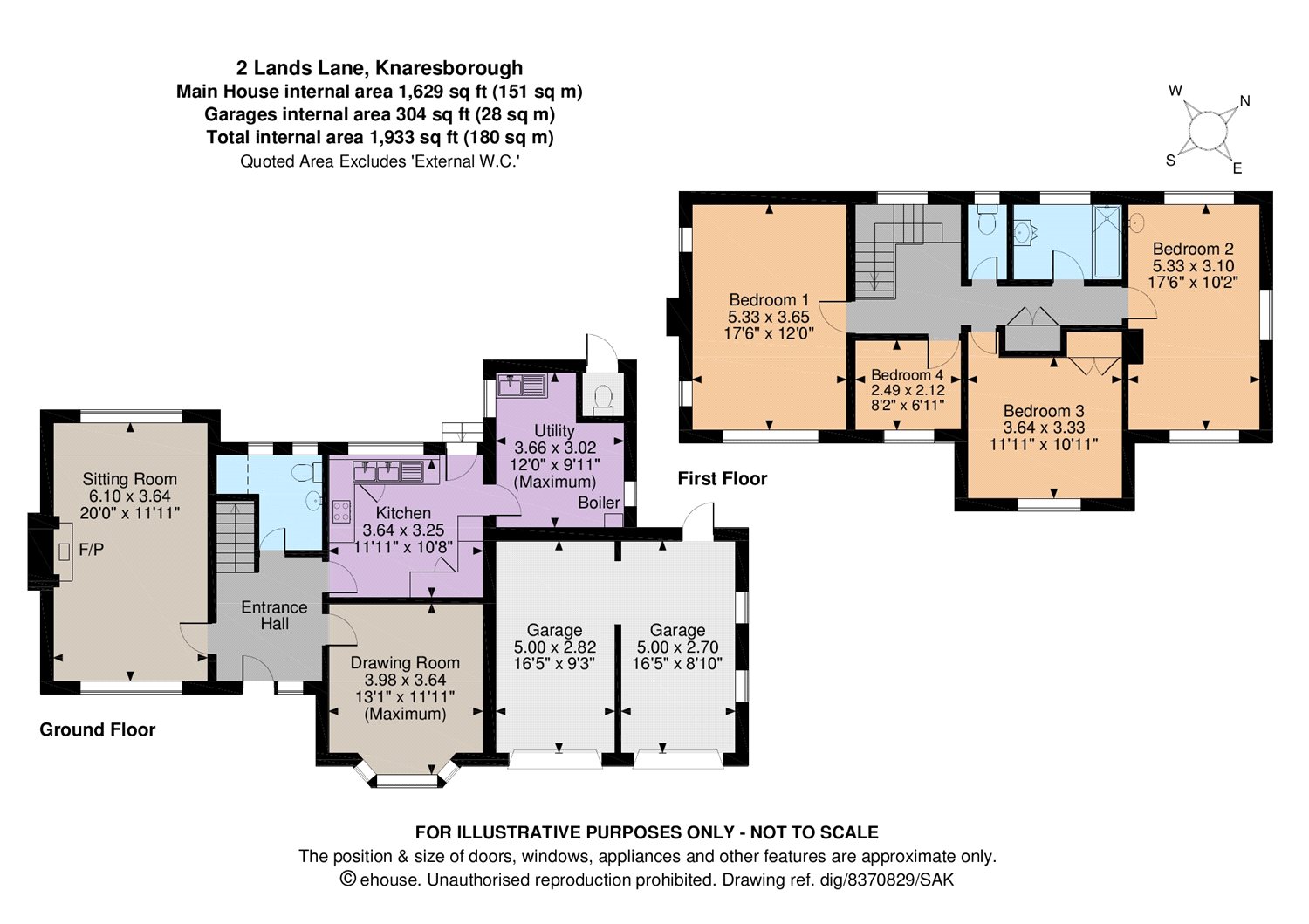 4 Bedrooms Detached house for sale in Lands Lane, Knaresborough, North Yorkshire HG5
