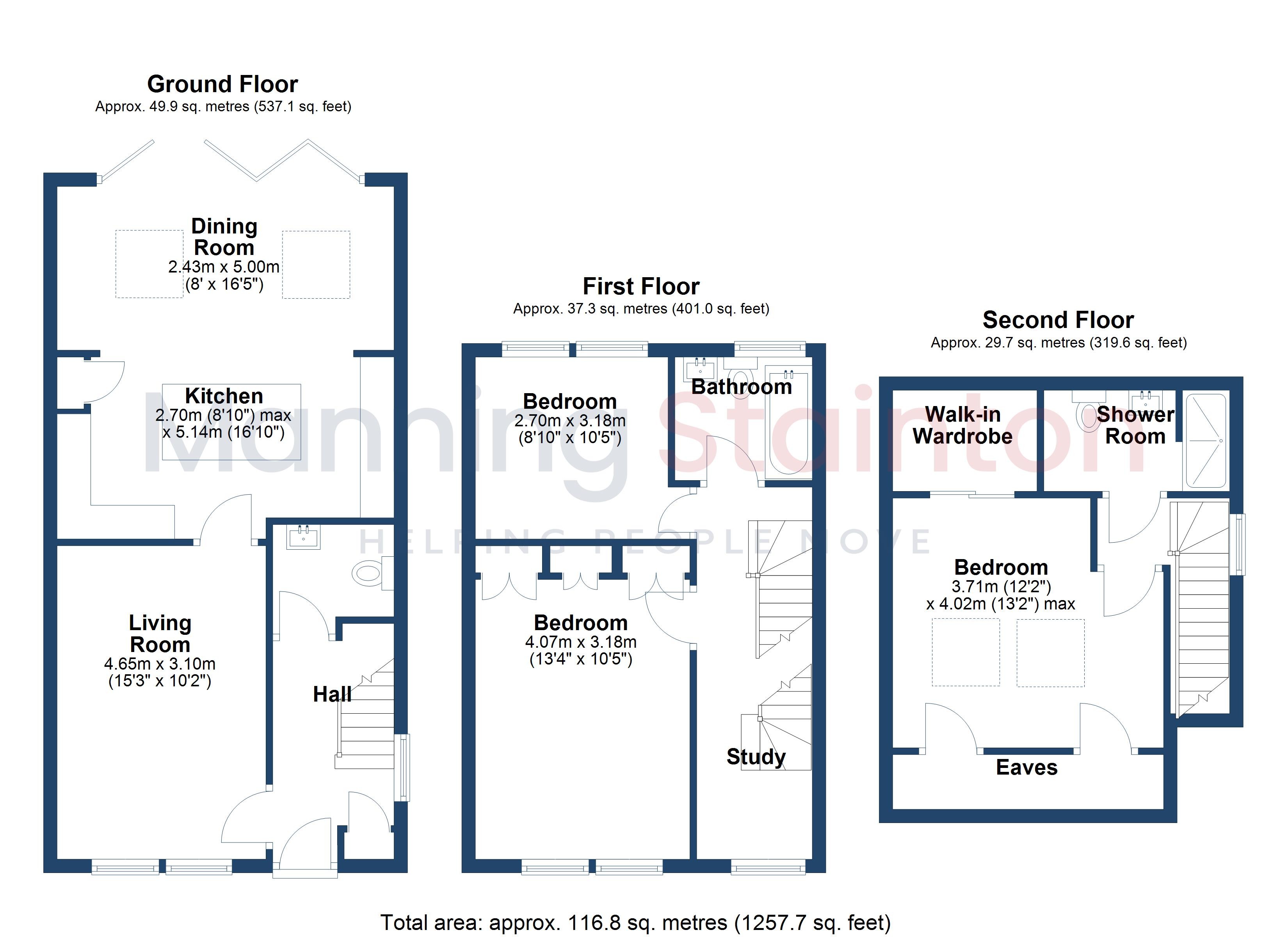 14a, Wesley Street, Leeds floorplan