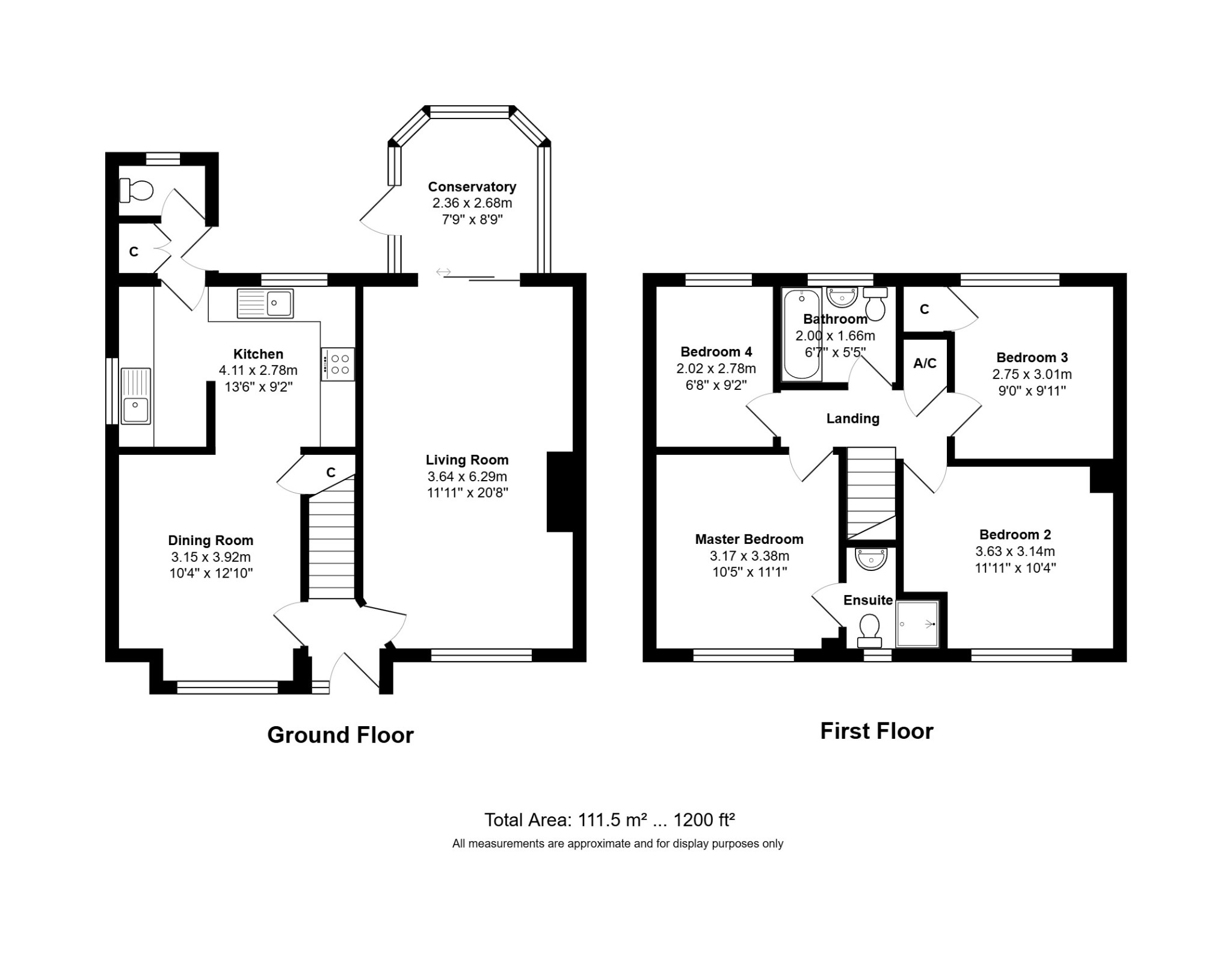 11, Oxborough Drive, King's Lynn floorplan