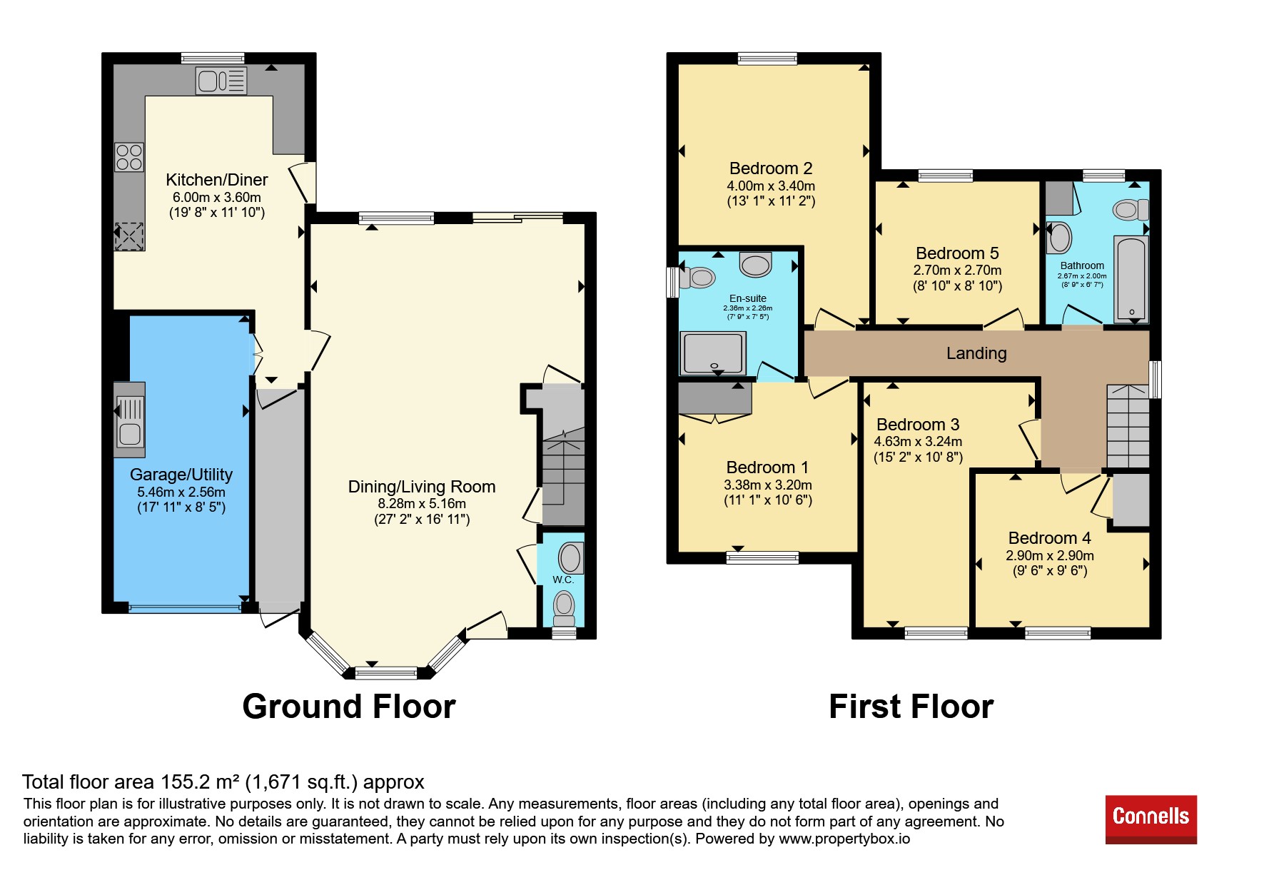 16, Stableford Close, Birmingham floorplan