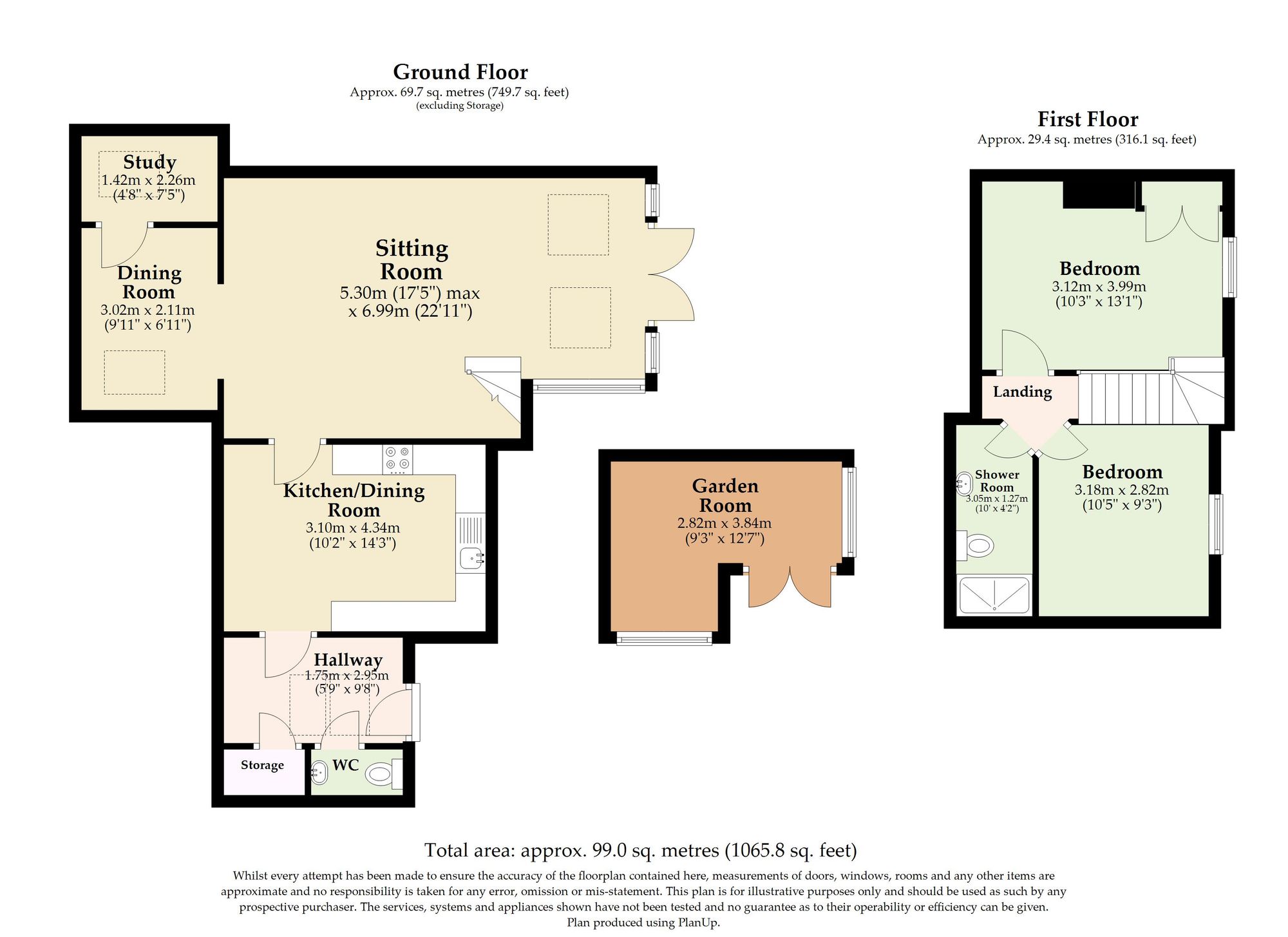 176b Manor Road, Norwich floorplan