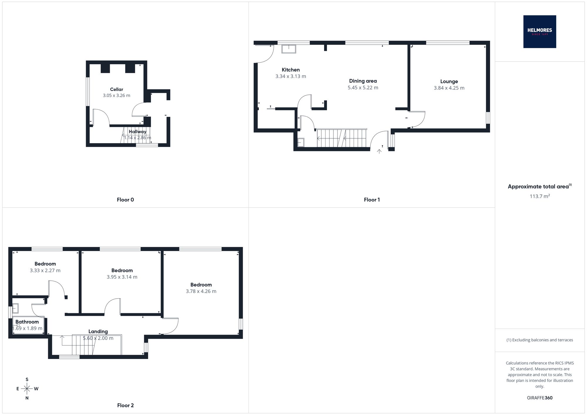South View Park Street, Crediton floorplan