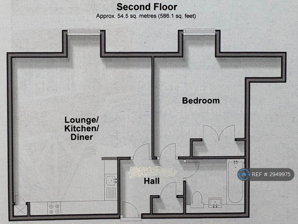 Apartment, Chaucer House Wheatley Road, Whitstable floorplan