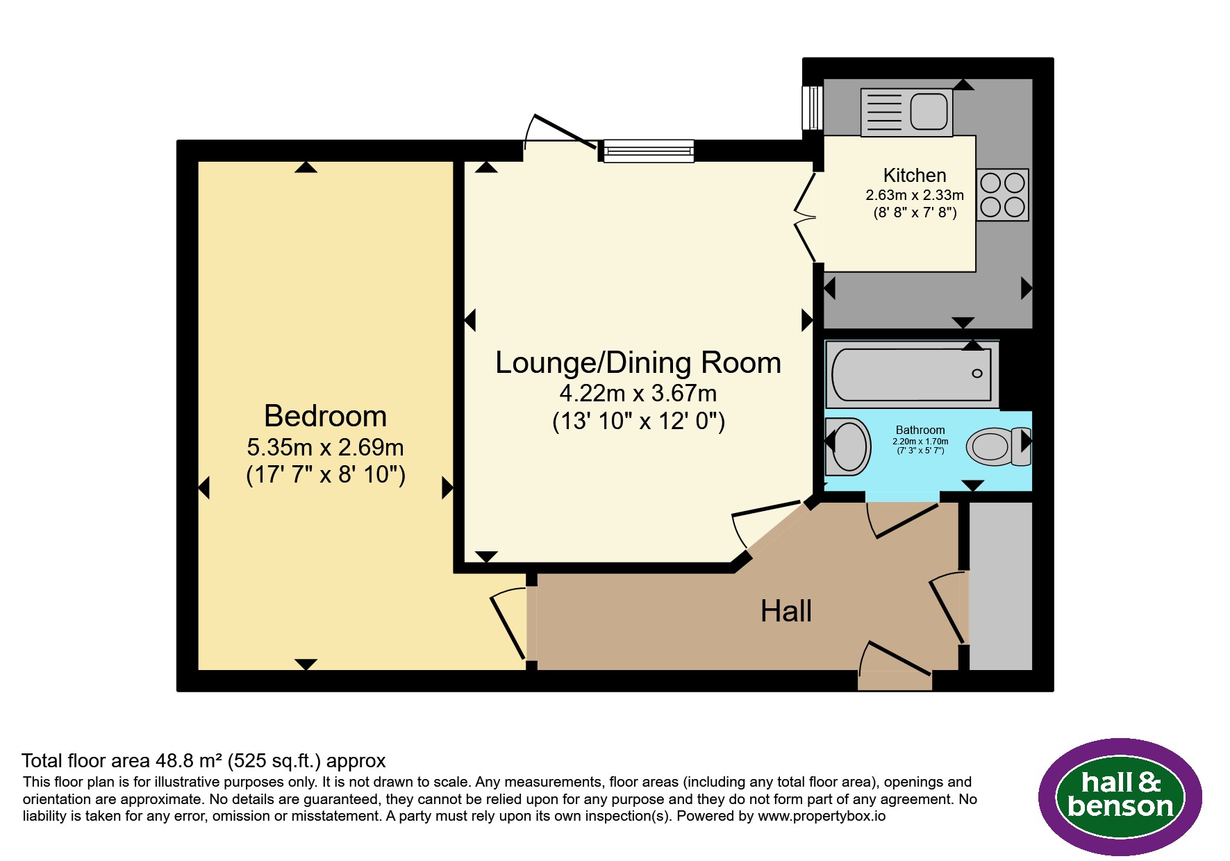 Flat 7, Heritage Court, Kedleston Close, Belper floorplan