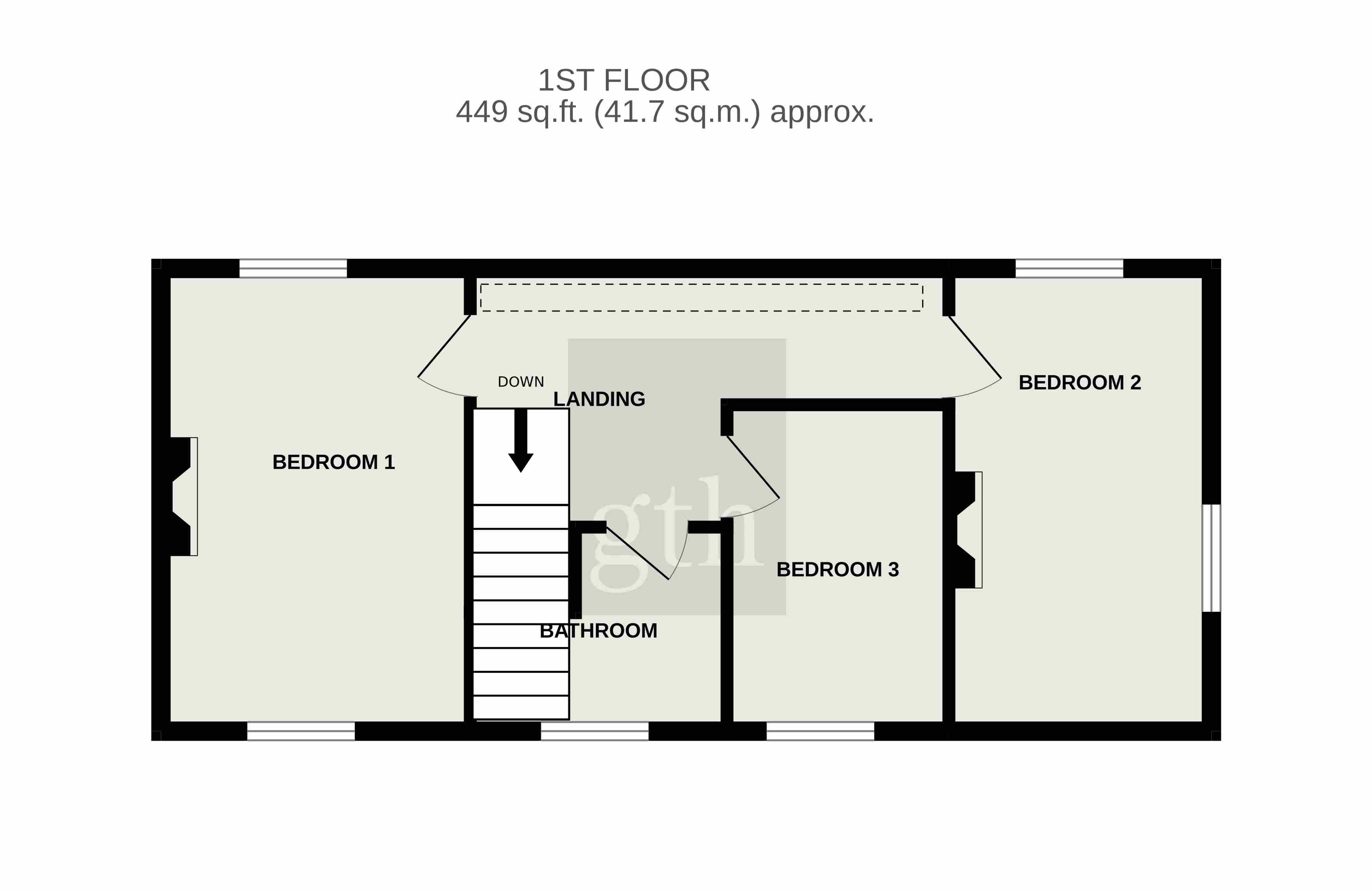 Hilltop Cottage,, Bicknoller, Somerset floorplan