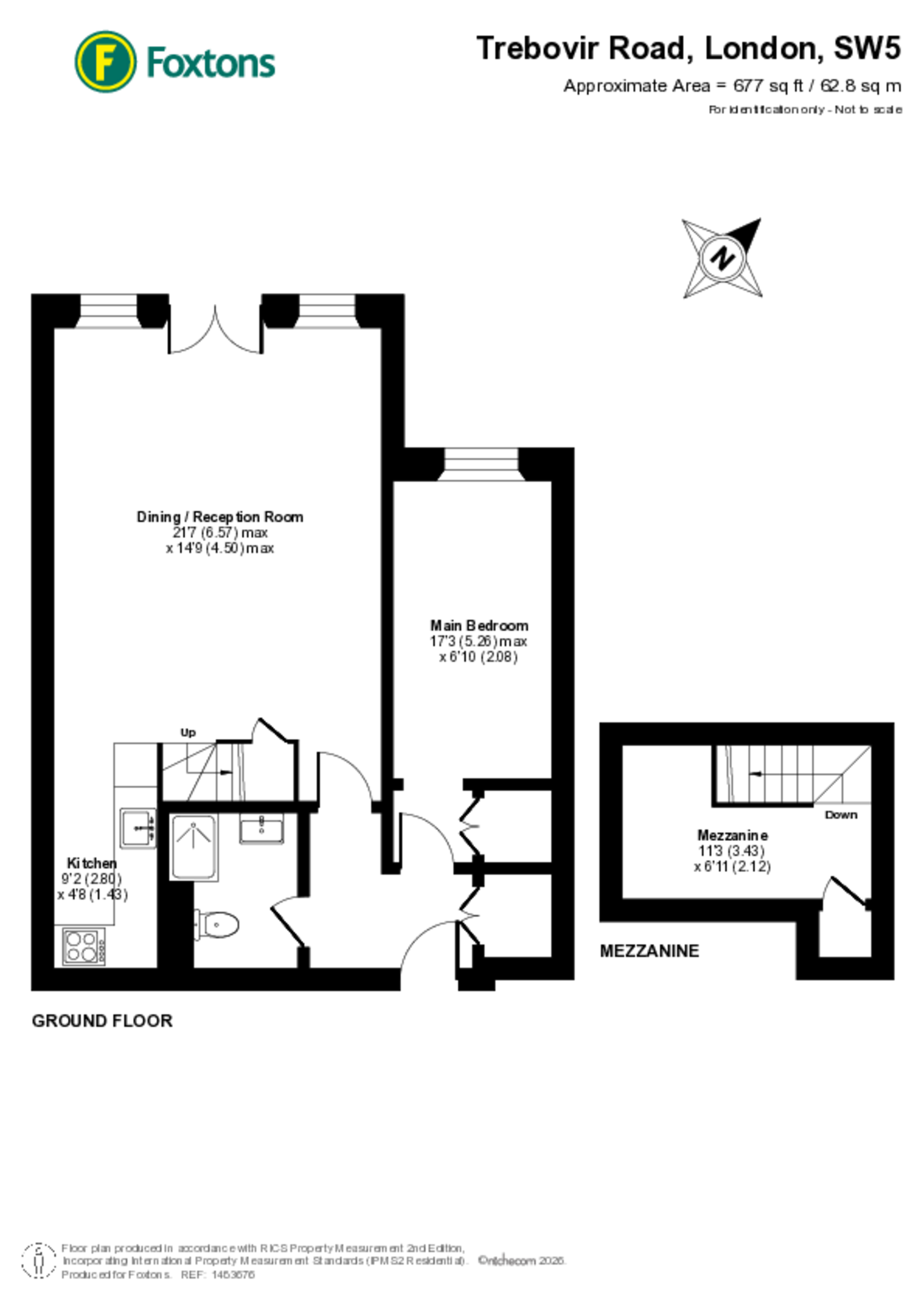 Trebovir Road, Earls Court floorplan
