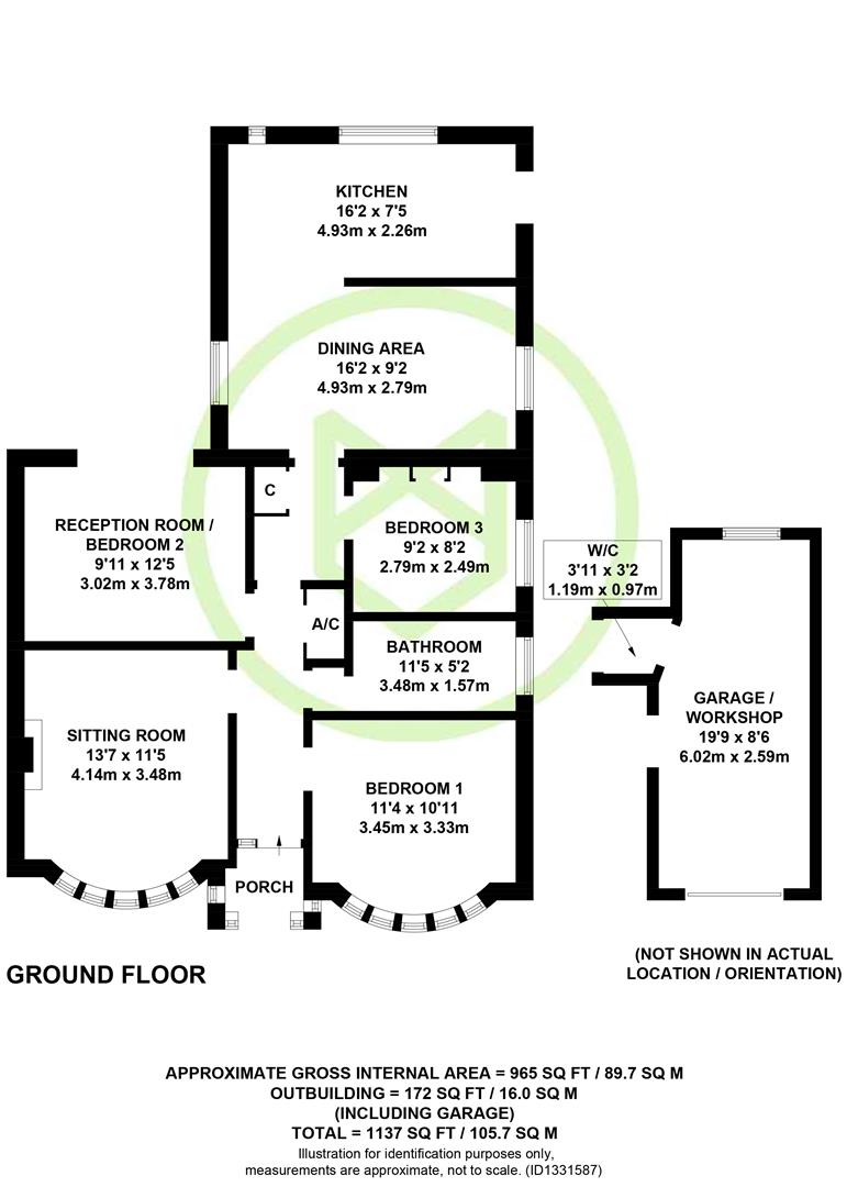7, Elm Tree Gardens, Romsey floorplan