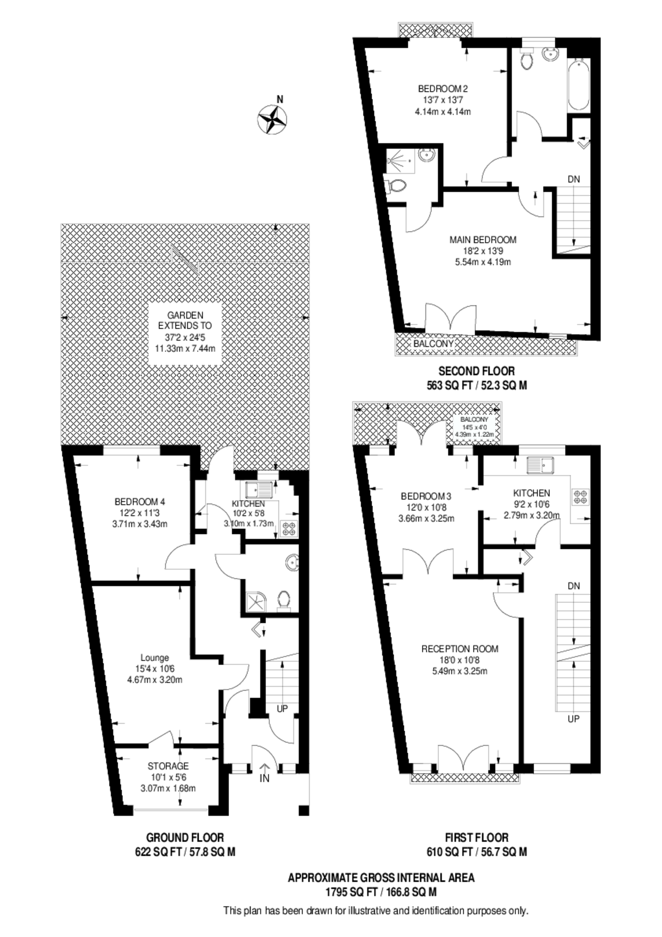 Goodman Crescent, Croydon floorplan