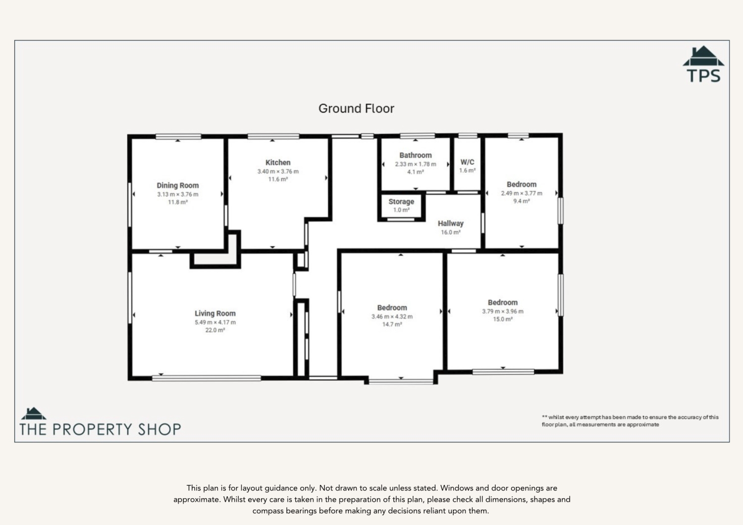 Coombeside, The Uplands, Lostwithiel floorplan